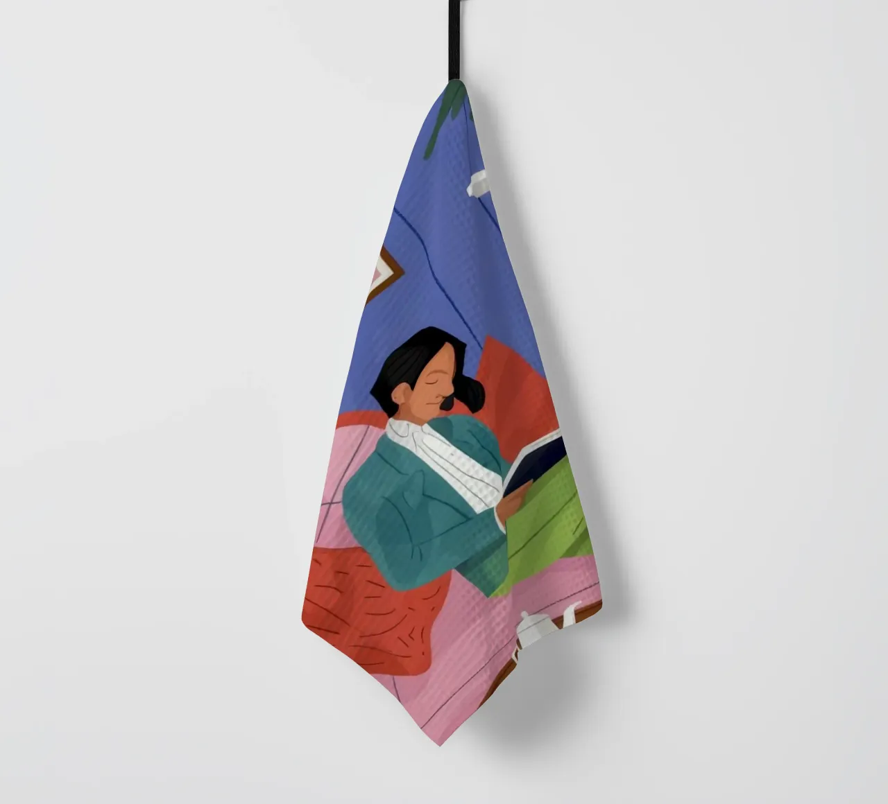 Coin lecture confortable torchon de Prism Palette