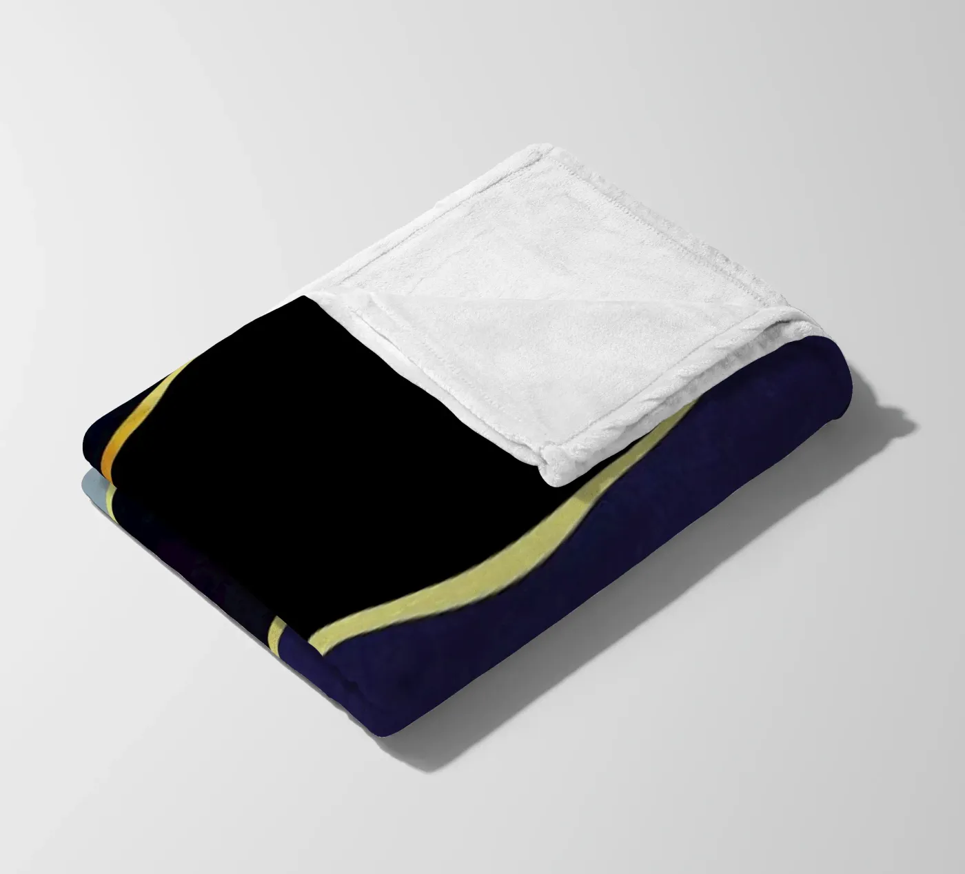 Gold Waves Fleecedecke von Pure