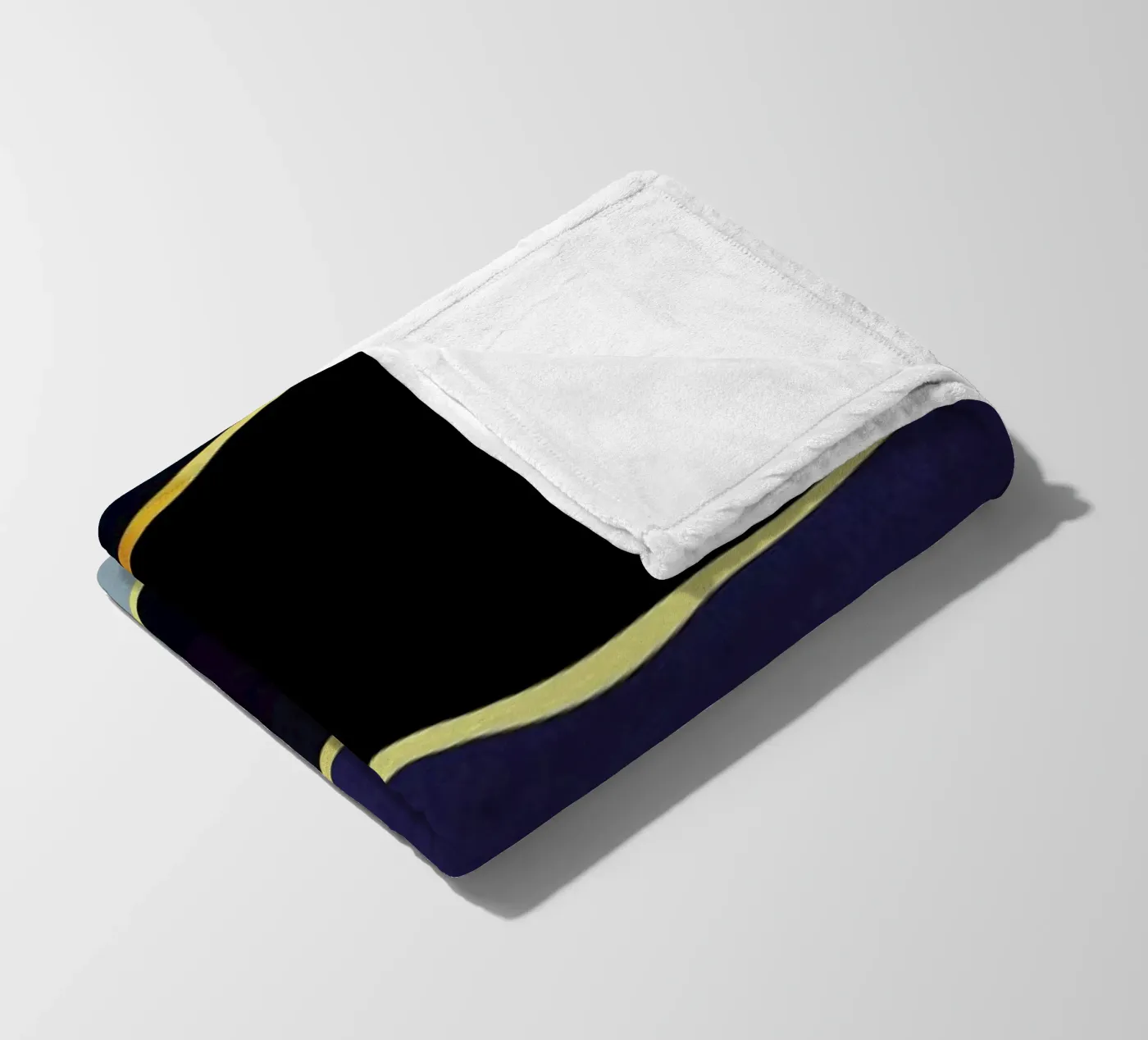 Gold Waves Fleecedecke von Pure