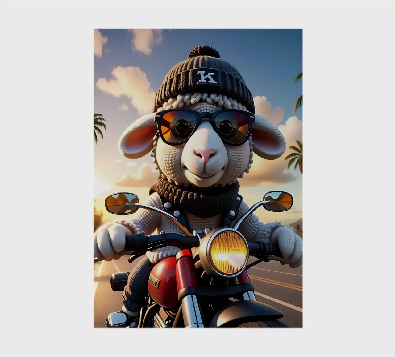 Sheep_Style_A_1 notebook by Tierisch bunt by LK