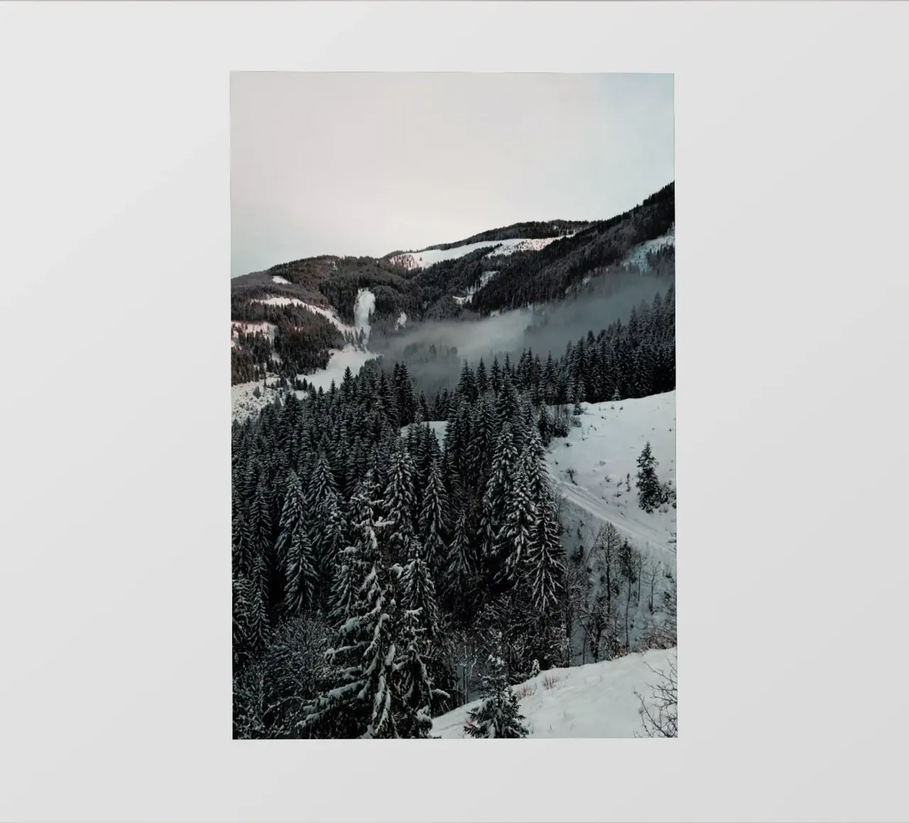 Street Through the Forest pvc cover by Sebastian Hilgetag