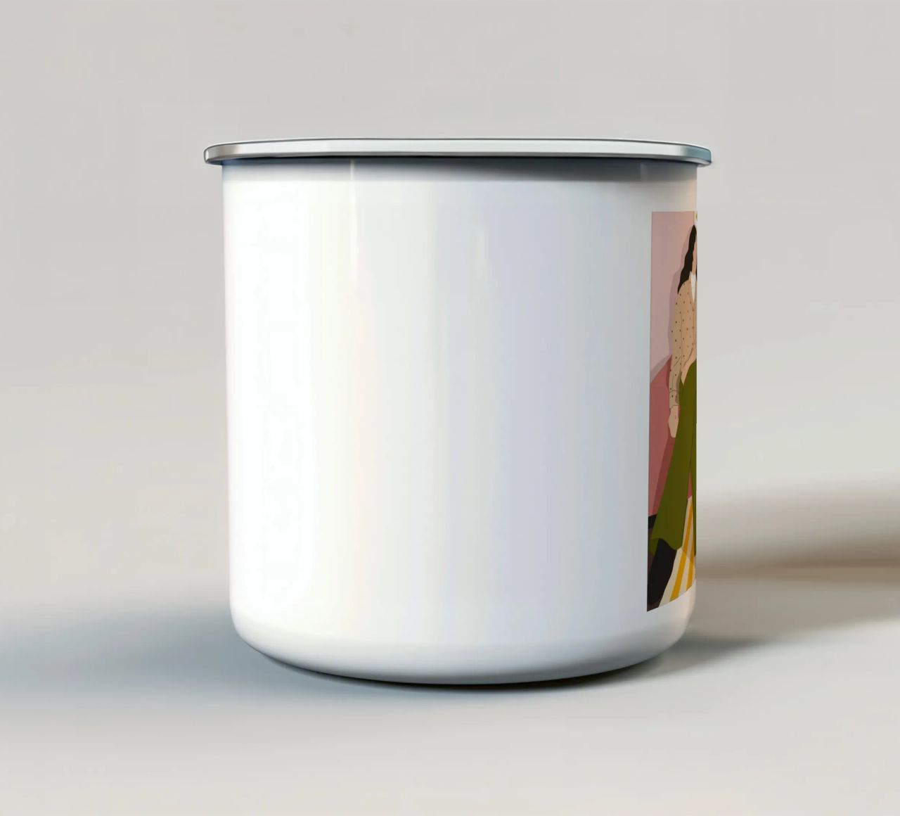 Ensemble urbano chic tazza in smalto da Prism Palette