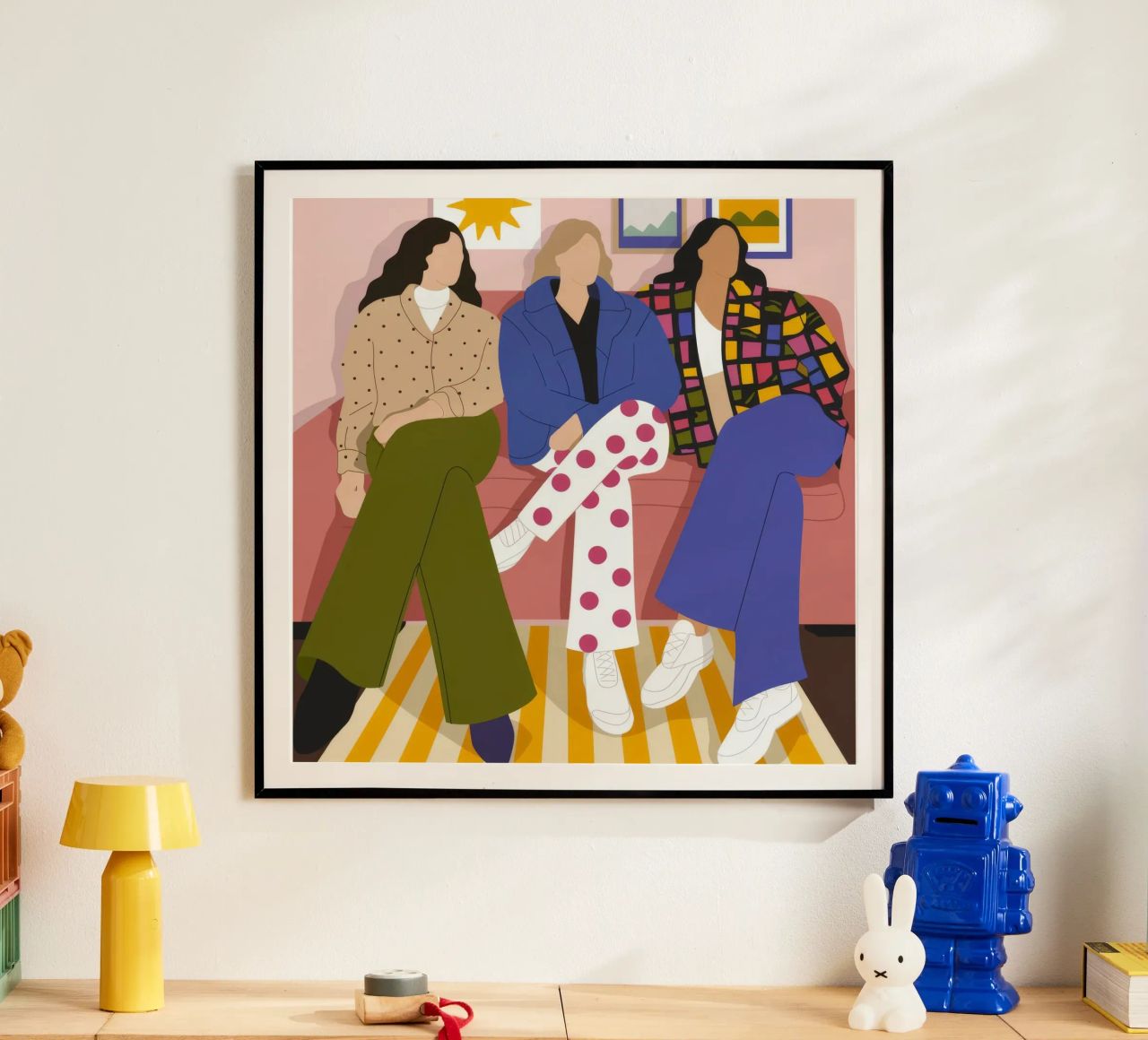 Conjunto urbano chic poster de Prism Palette