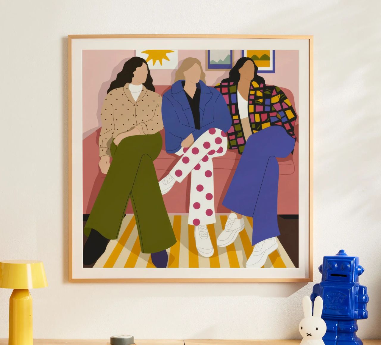 Conjunto urbano chic poster de Prism Palette