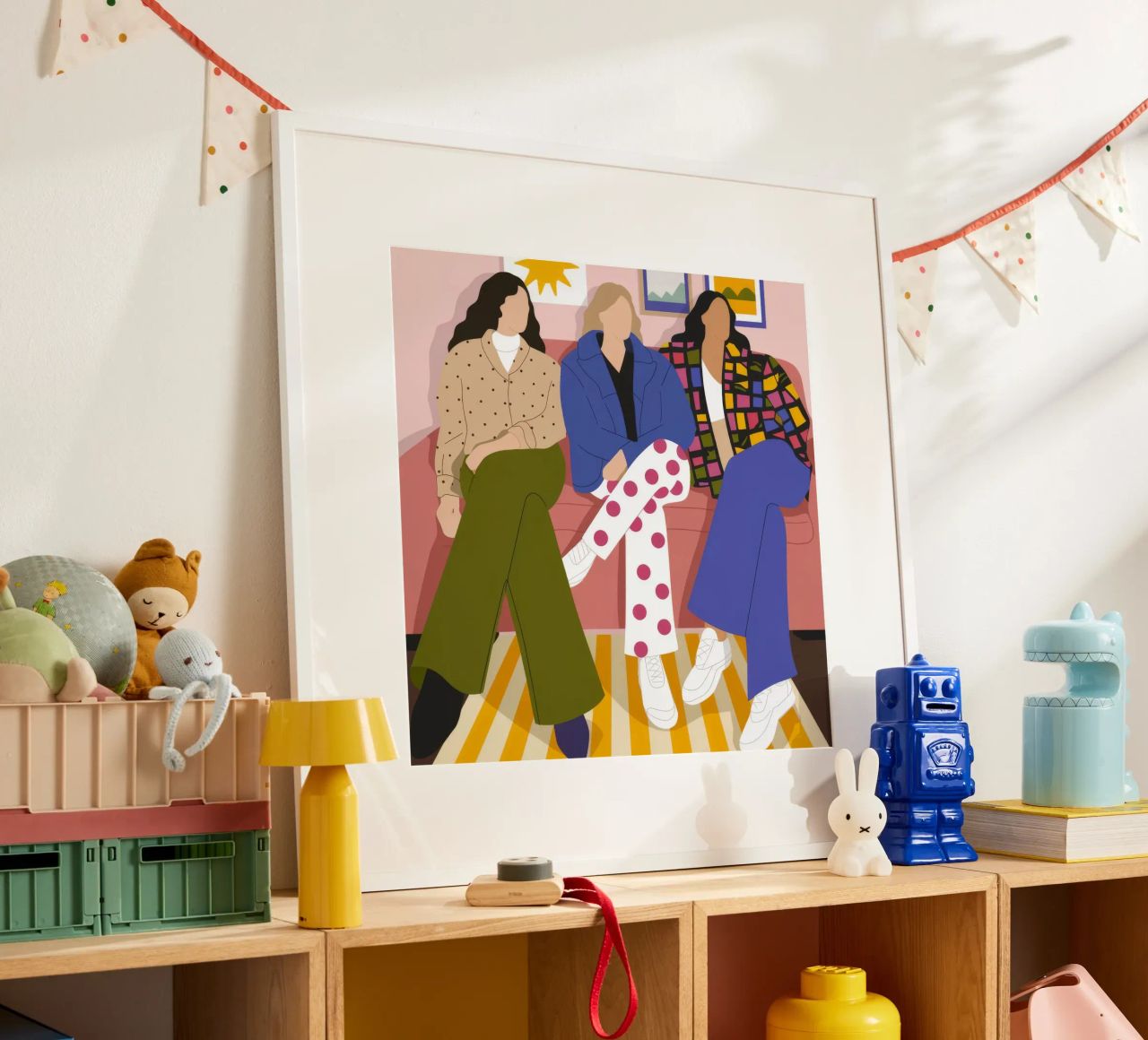 Conjunto urbano chic poster de Prism Palette
