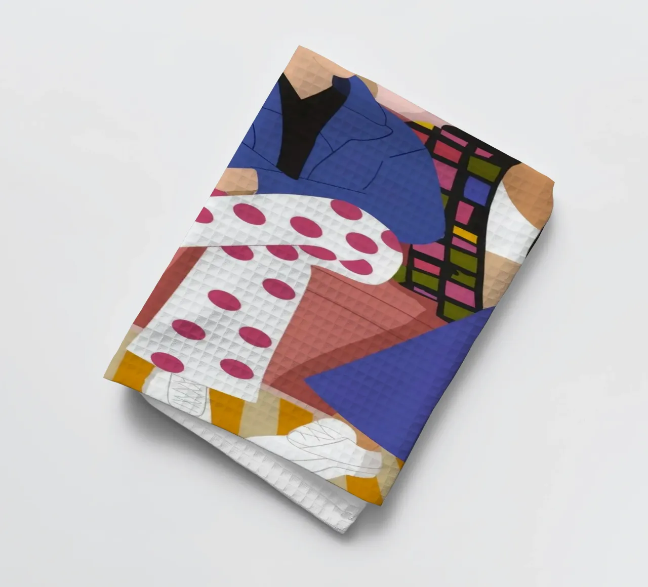 Chic Urban Ensemble tea towel by Prism Palette