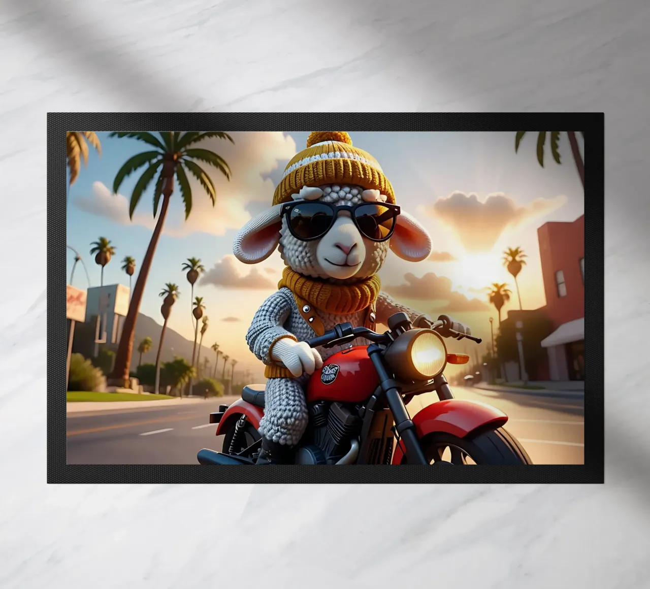 Pecora_Stile_A_3 zerbino da Tierisch bunt by LK