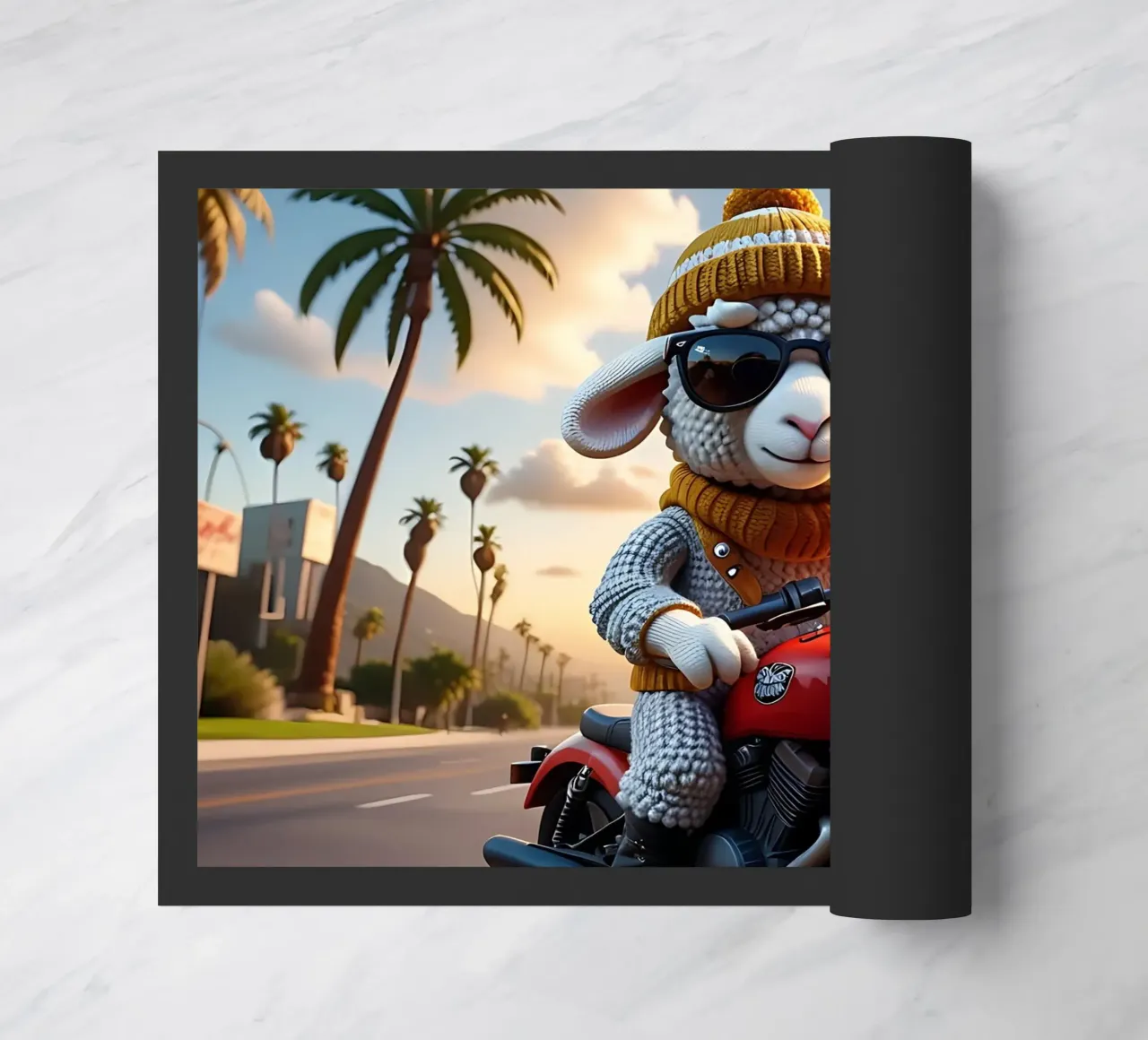 Pecora_Stile_A_3 zerbino da Tierisch bunt by LK