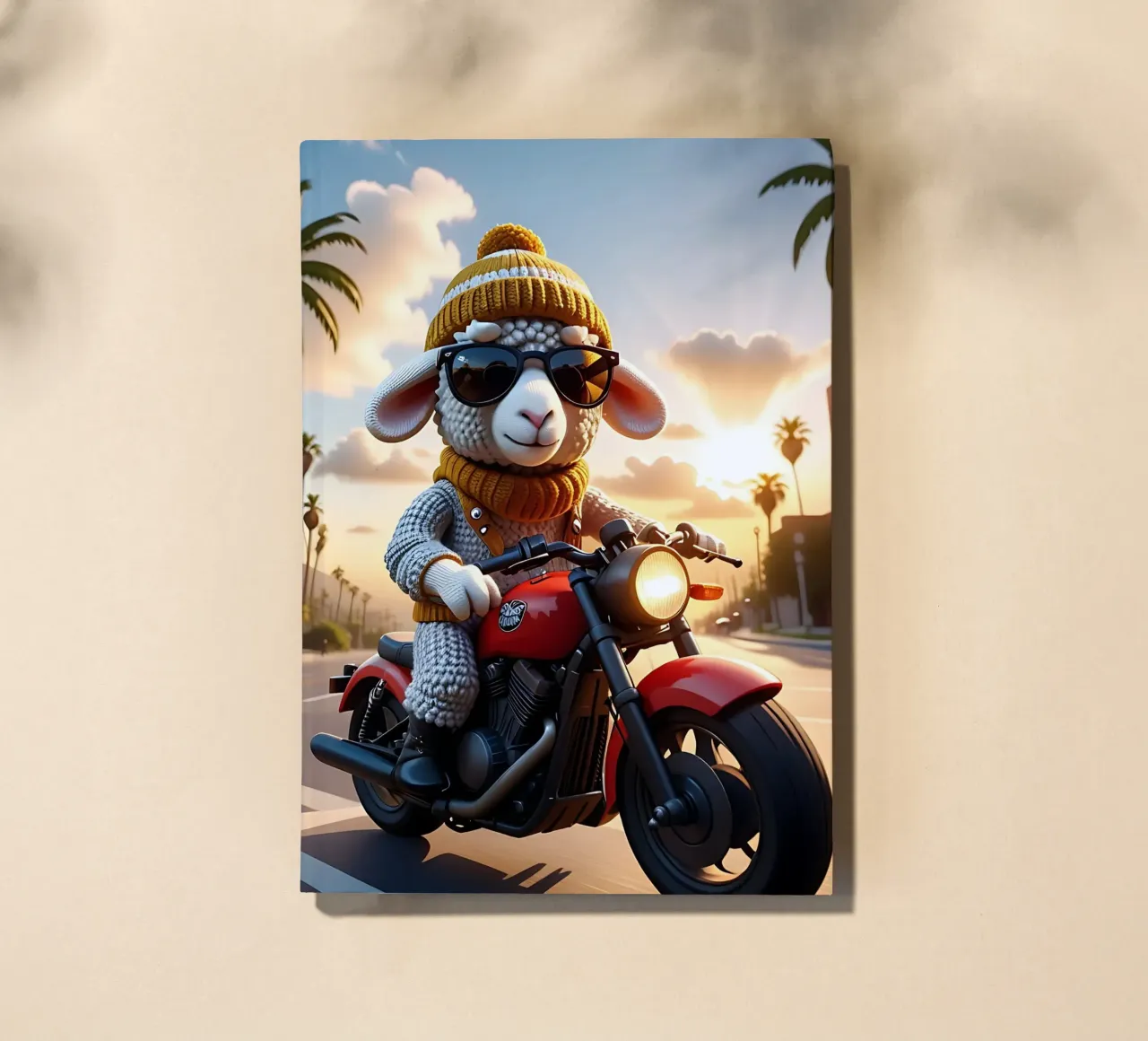 Sheep_Style_A_3 notebook by Tierisch bunt by LK