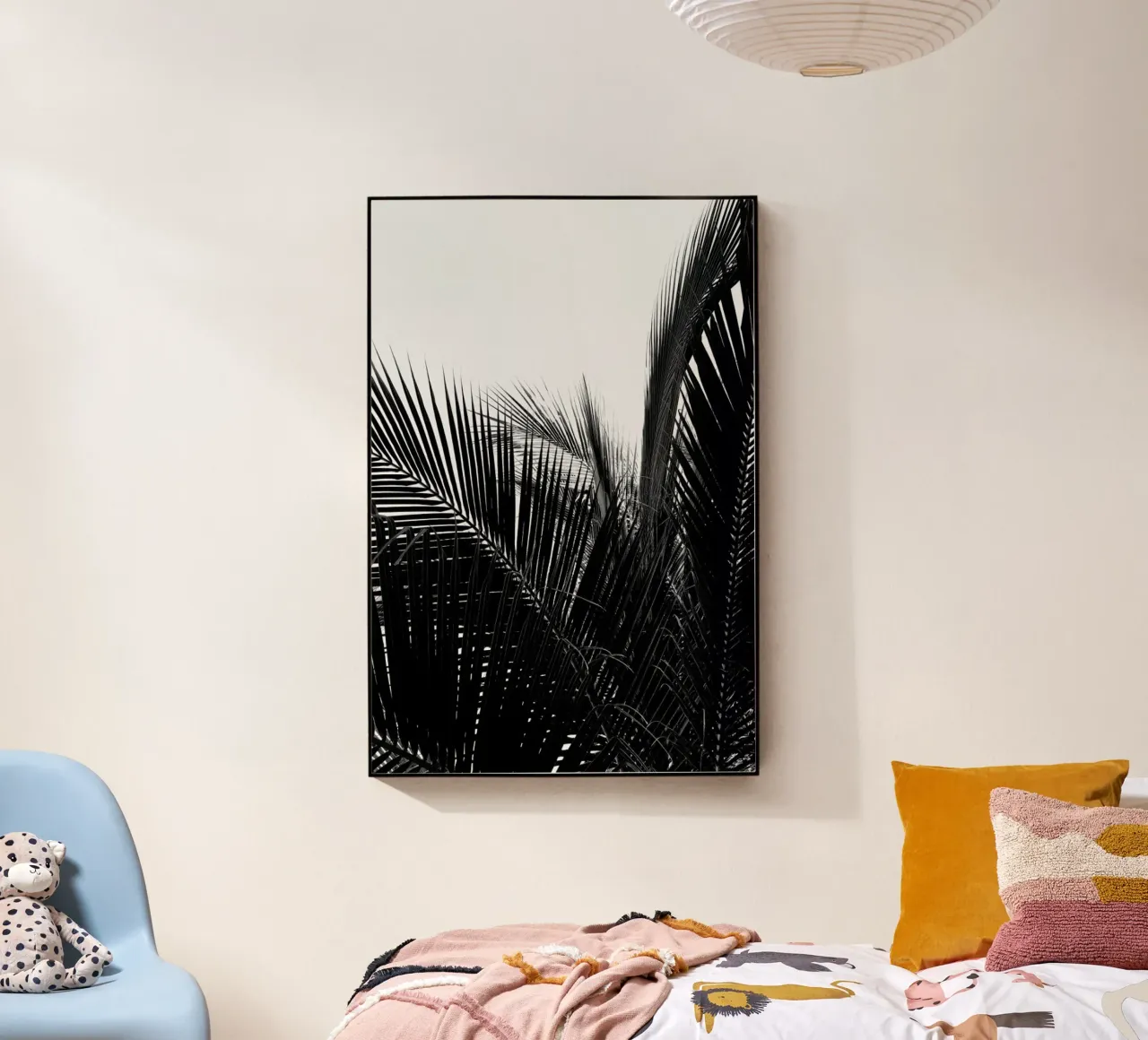 Monochrome Palm plexiglass da Flora & Fauna