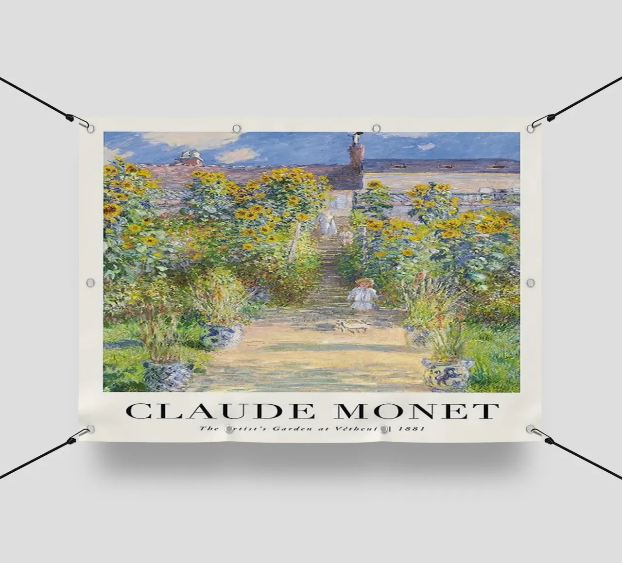 Claude Monet telo in pvc da Trending Art Company