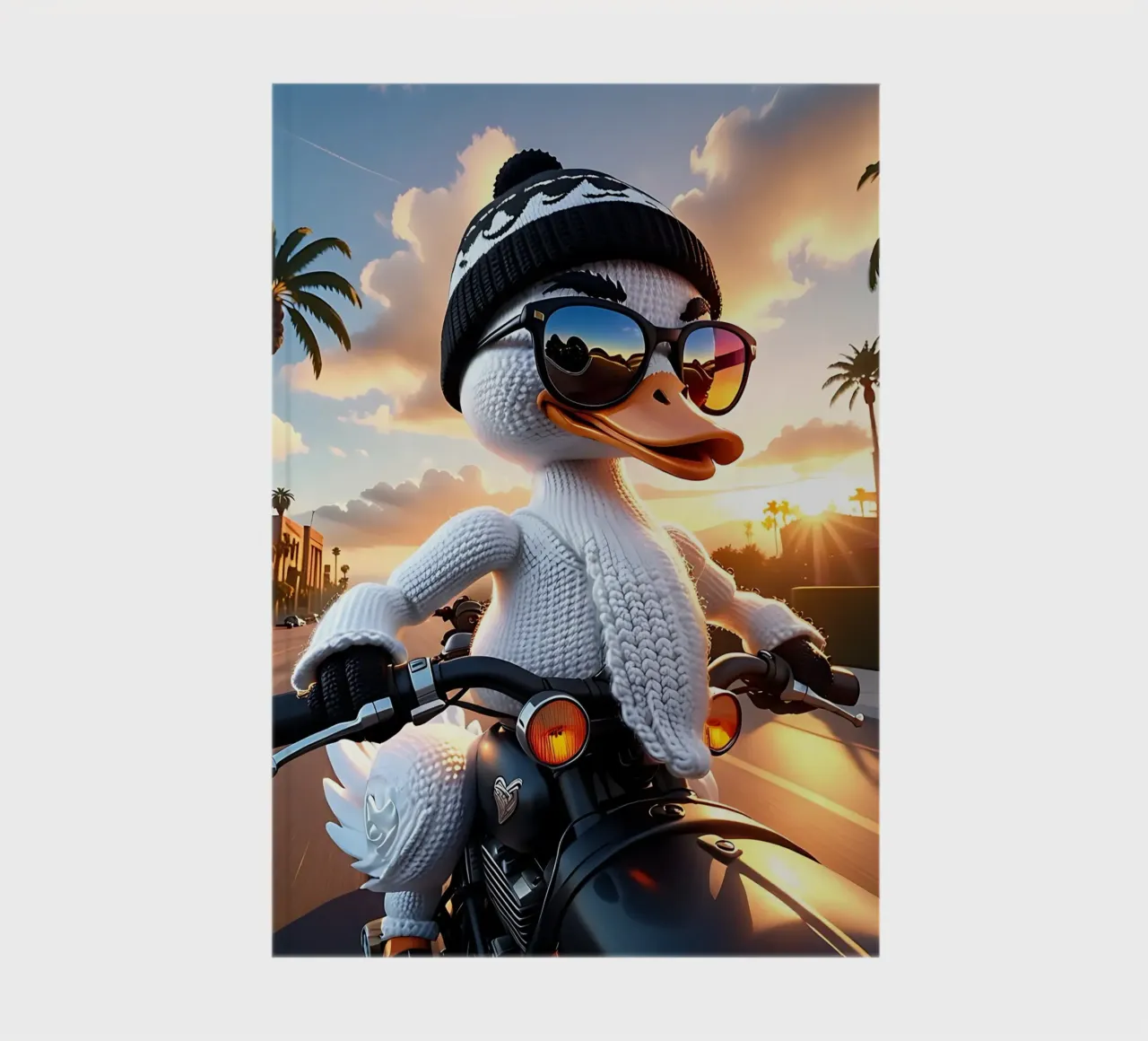 Swan_style_A_1 notebook by Tierisch bunt by LK