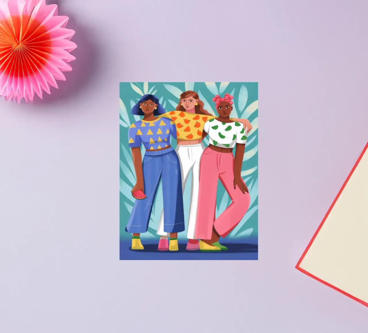 Vivid Friendship Bond sticker by Prism Palette