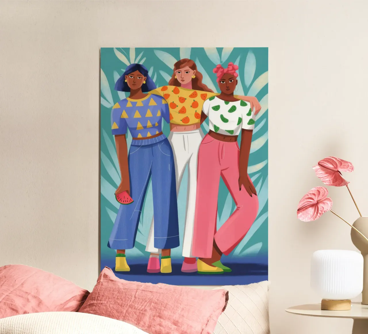 Vivid Friendship Bond poster by Prism Palette