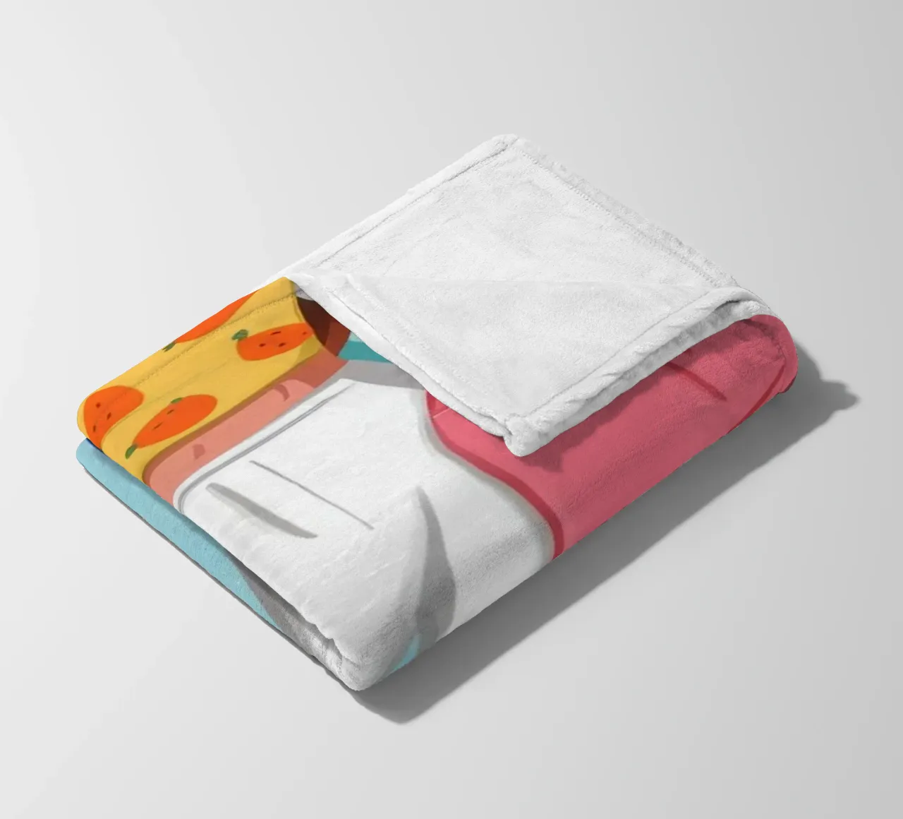 Vivid Friendship Bond fleece blanket by Prism Palette