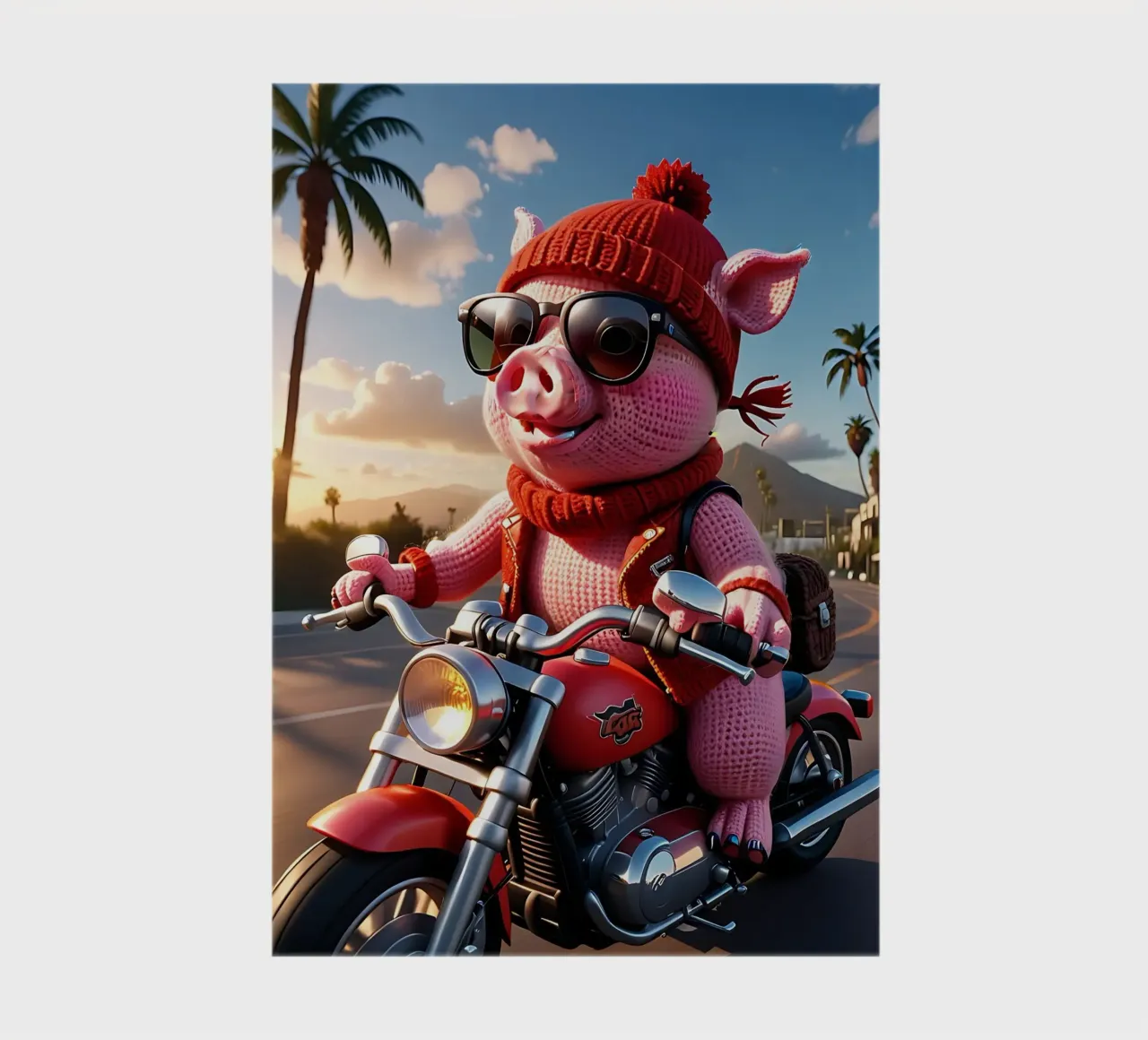 Pig_Style_A_1 notebook by Tierisch bunt by LK