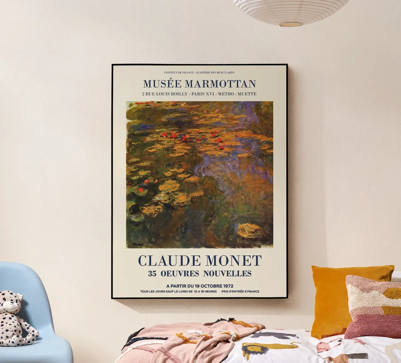 Claude Monet plexiglass da Trending Art Company