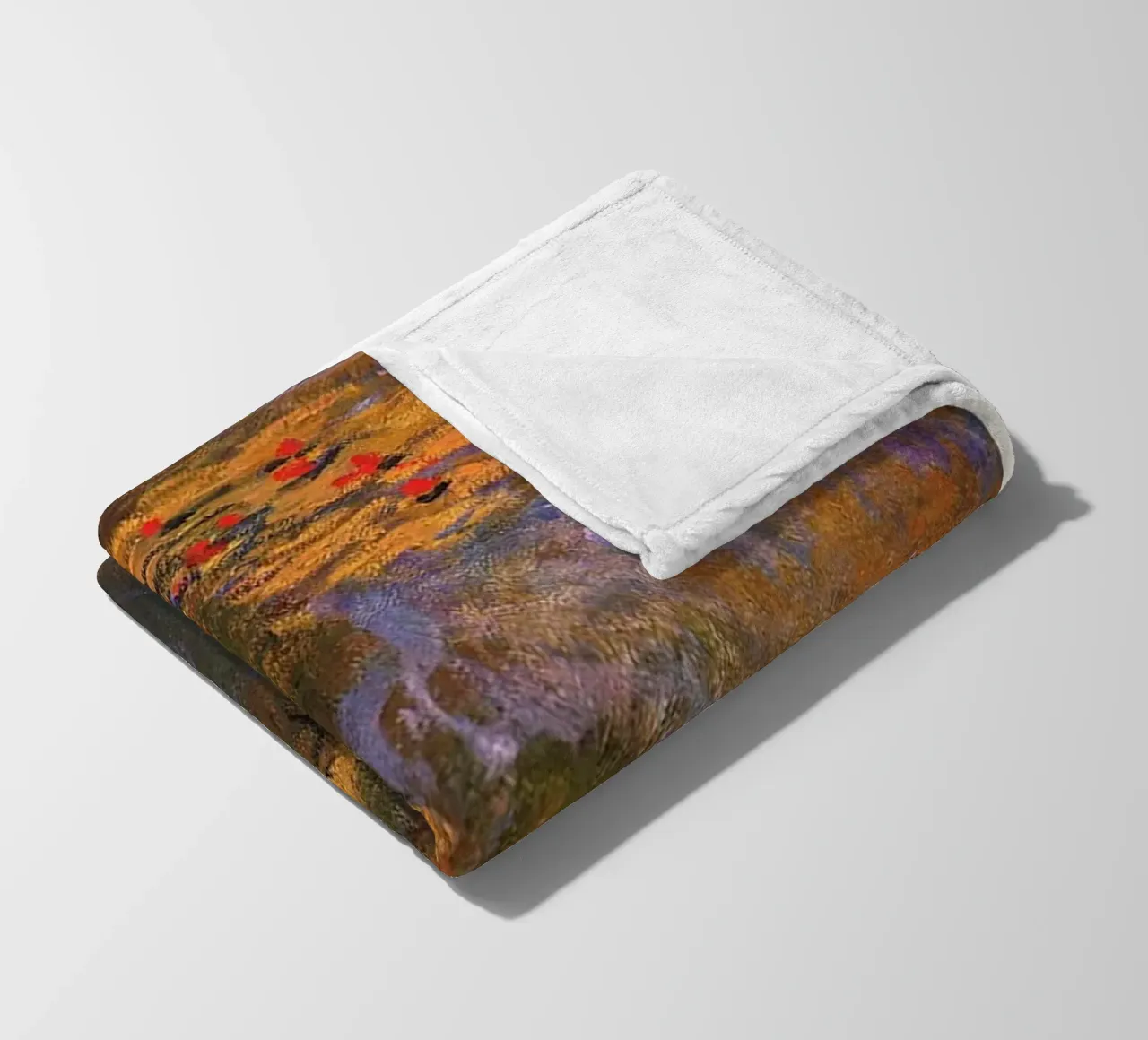 Claude Monet coperta in pile da Trending Art Company
