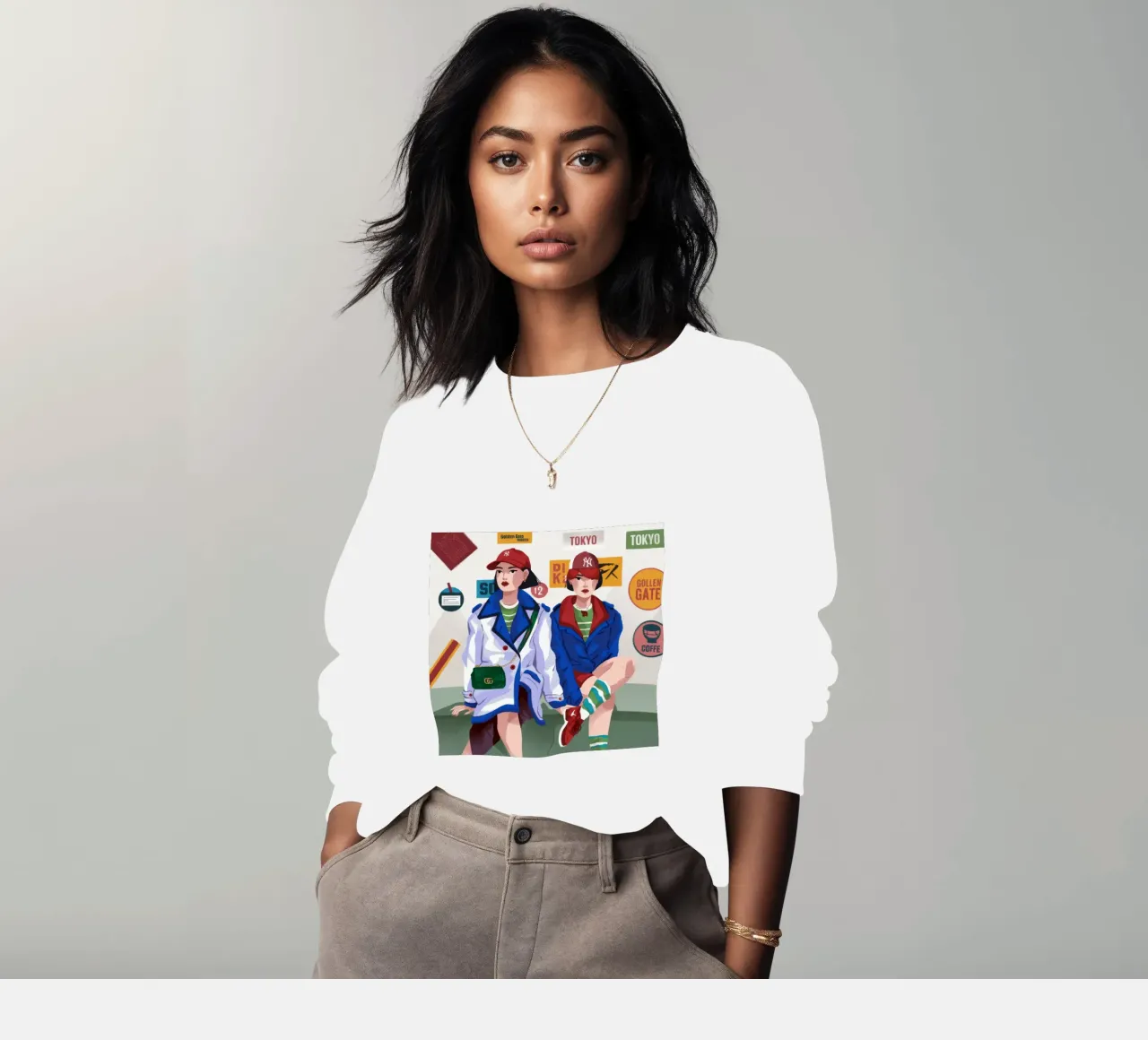 Stile di strada dinamico felpa da Prism Palette