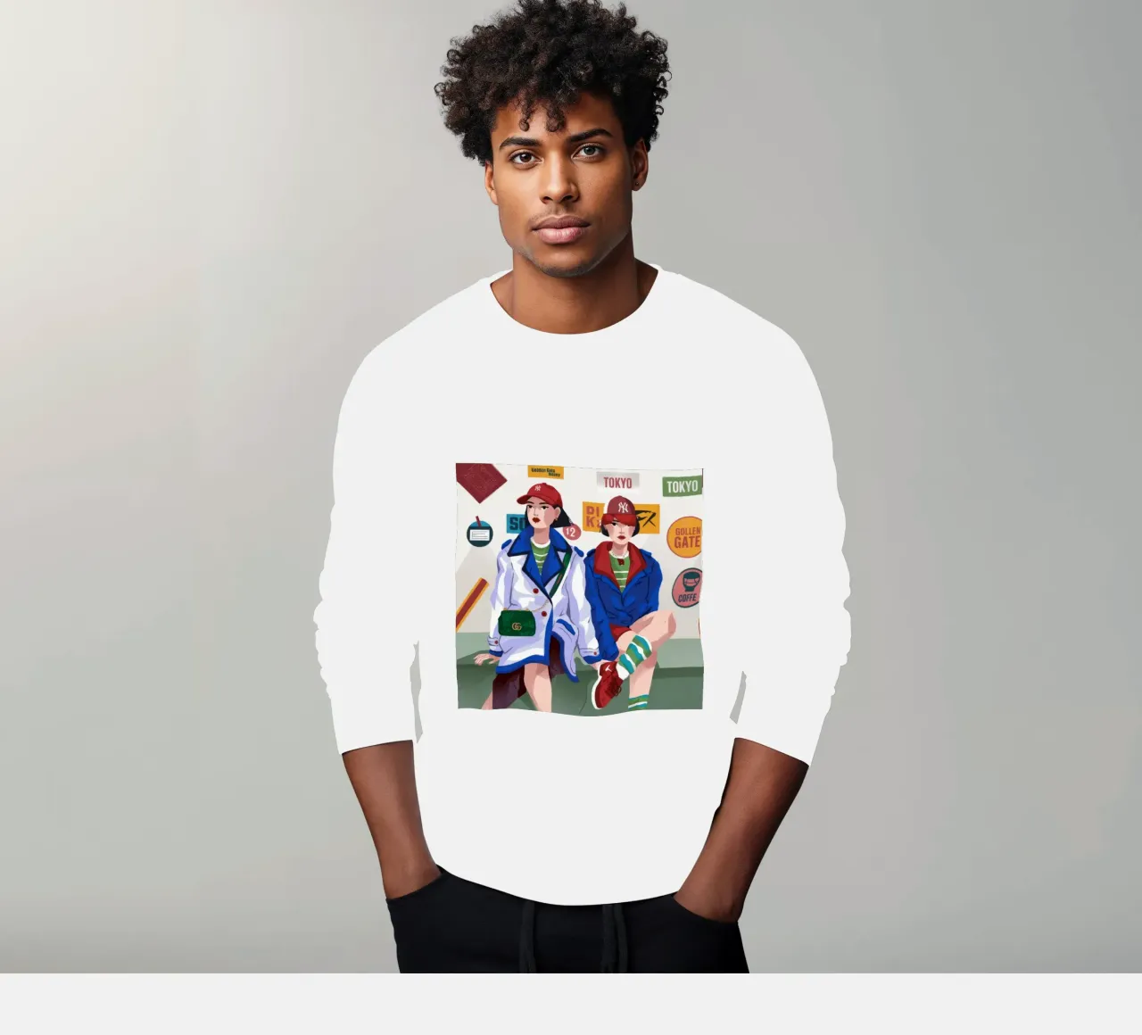 Stile di strada dinamico felpa da Prism Palette