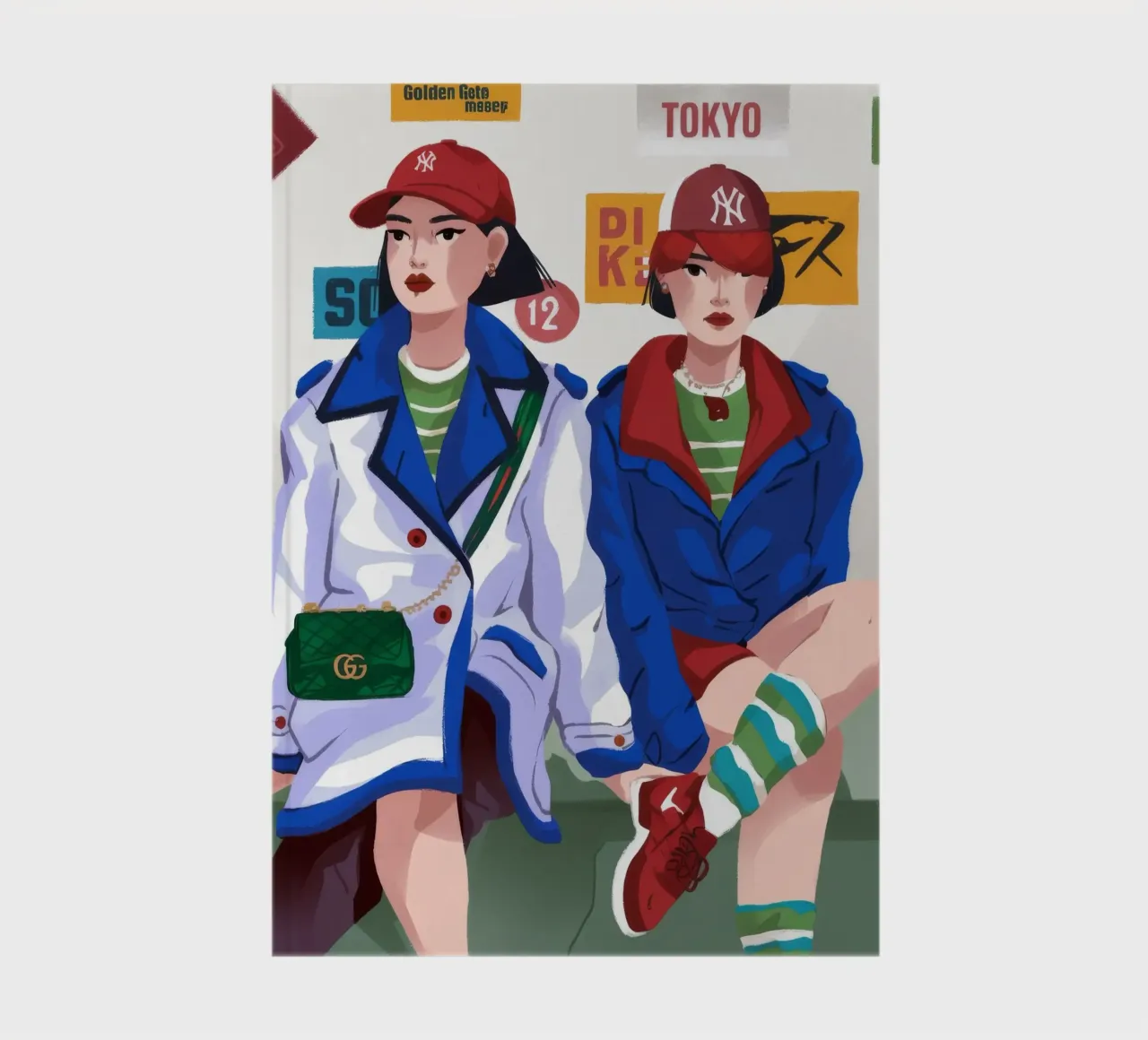 Dynamic Street Style notebook by Prism Palette