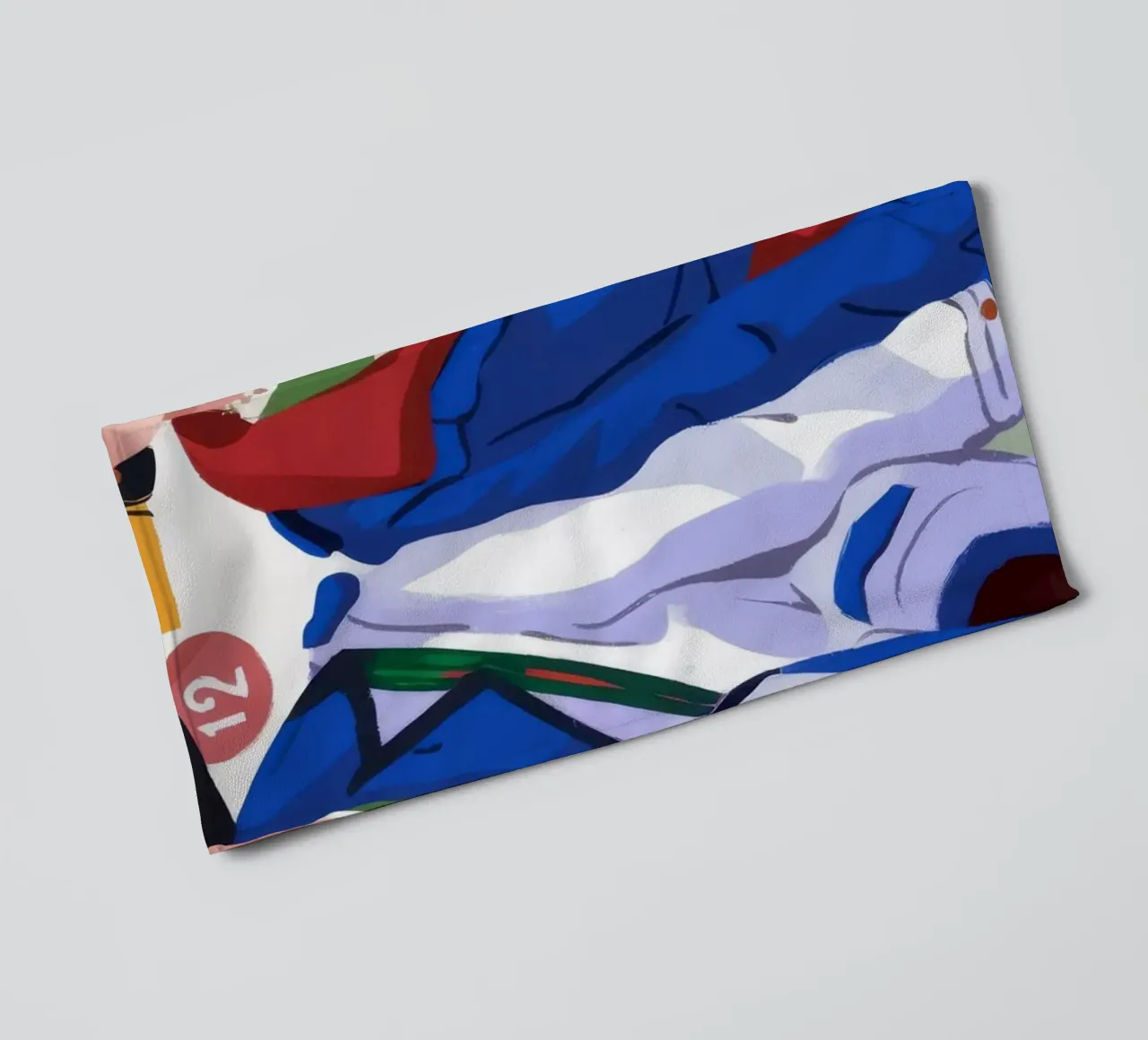 Dynamic Street Style towel by Prism Palette