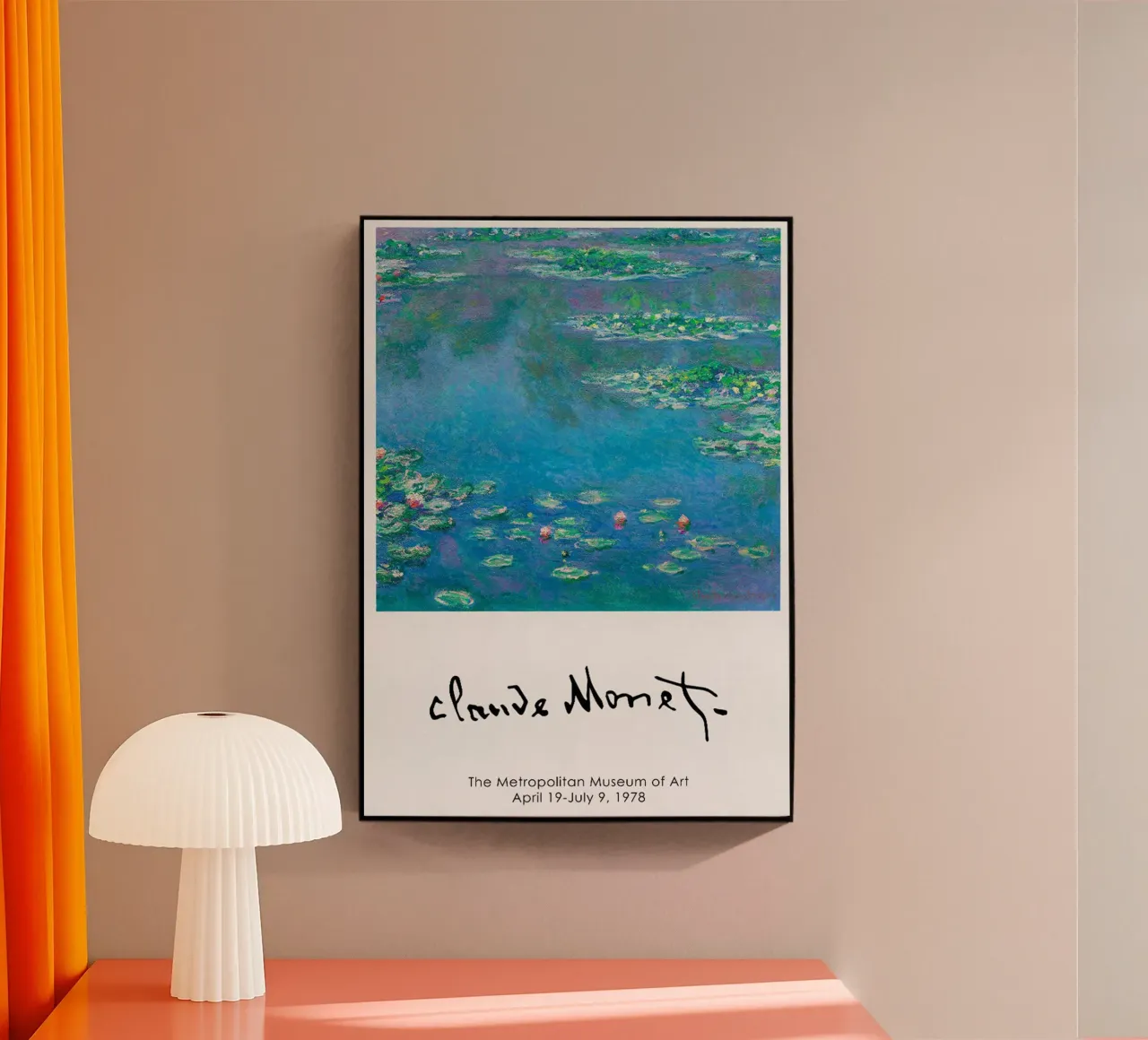 Claude Monet plexiglass da Trending Art Company