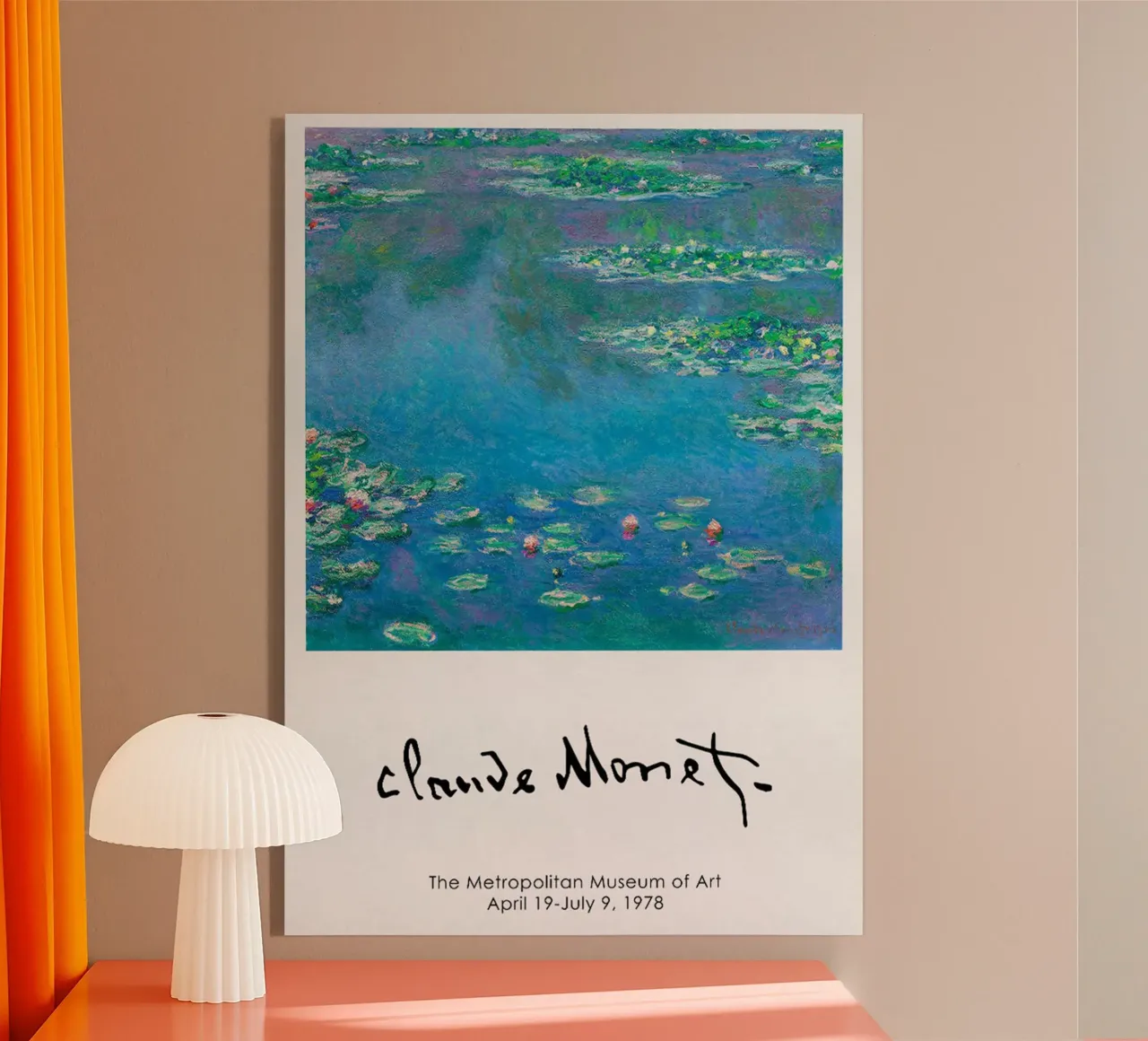 Claude Monet plexiglass da Trending Art Company