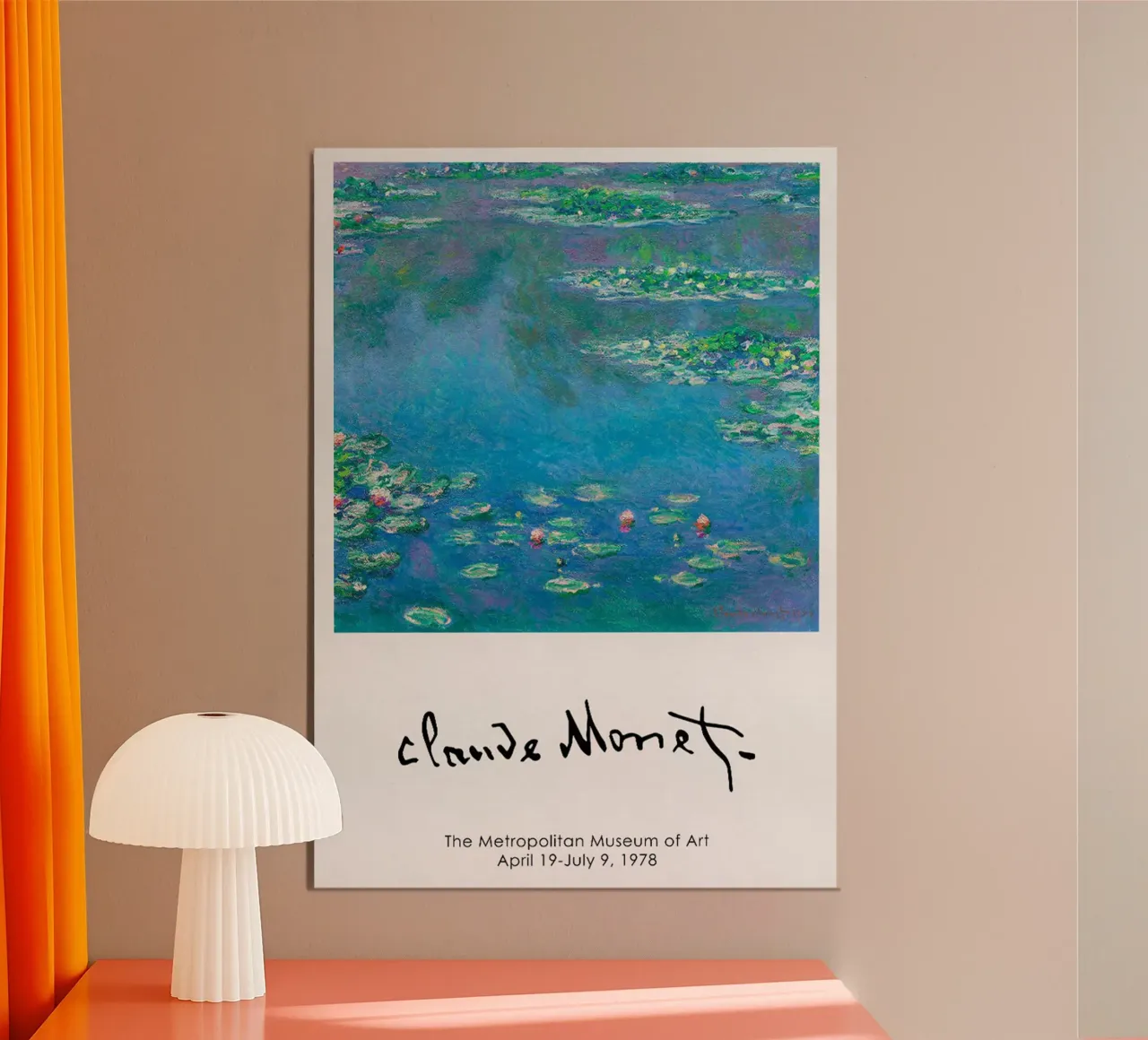 Claude Monet alluminio dibond da Trending Art Company