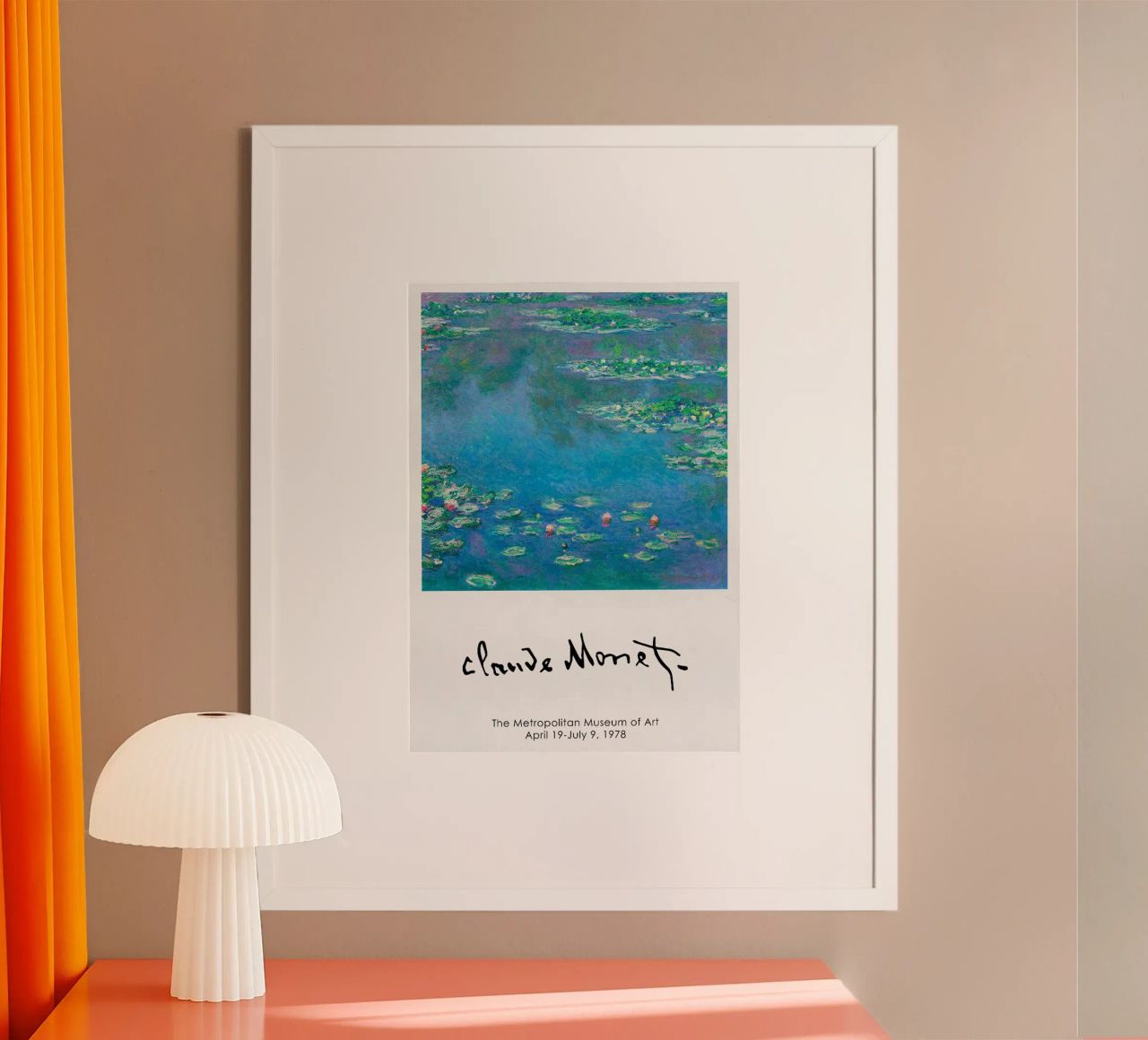 Claude Monet Poster von Trending Art Company