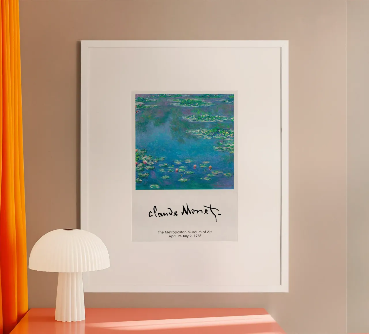 Claude Monet poster da Trending Art Company