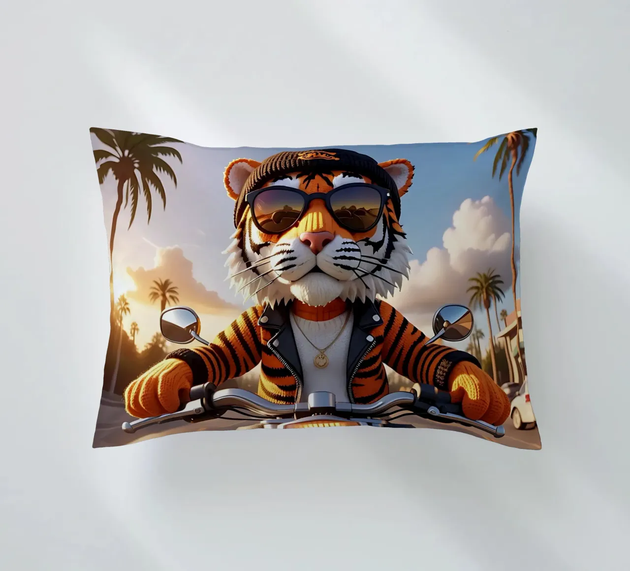 Stile_tigre_A_1 cuscino da Tierisch bunt by LK