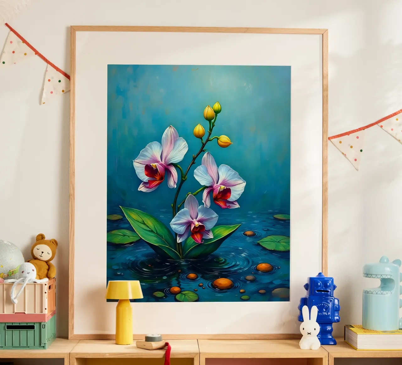 Style_orchidée_B_1 poster de Farb- und Blütenzauber by LK