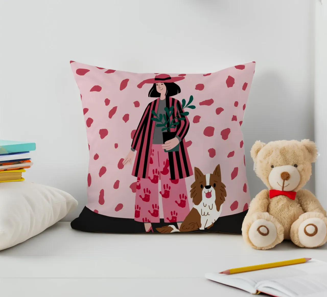 Déclaration de mode audacieuse coussin de Prism Palette