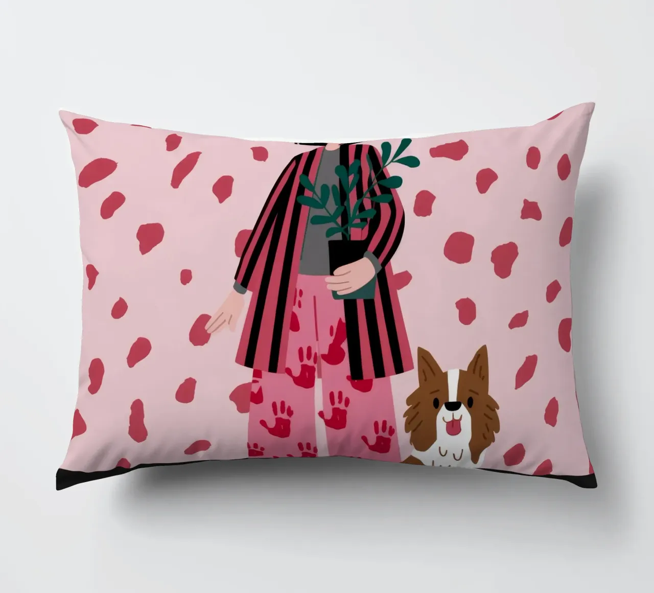 Déclaration de mode audacieuse coussin de Prism Palette