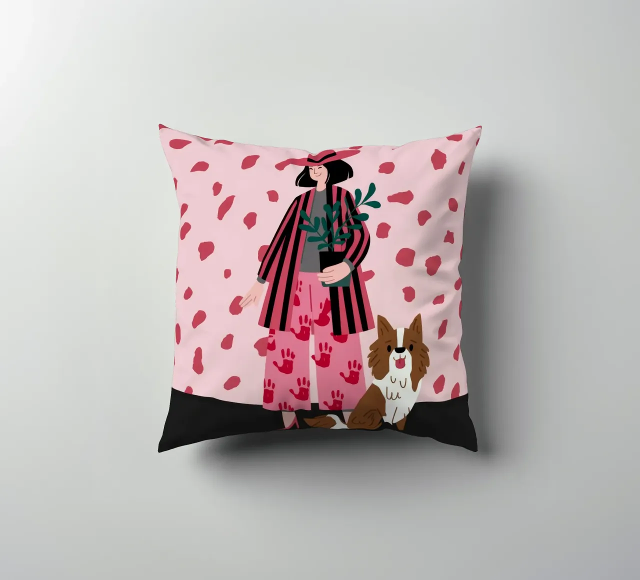 Déclaration de mode audacieuse coussin de Prism Palette