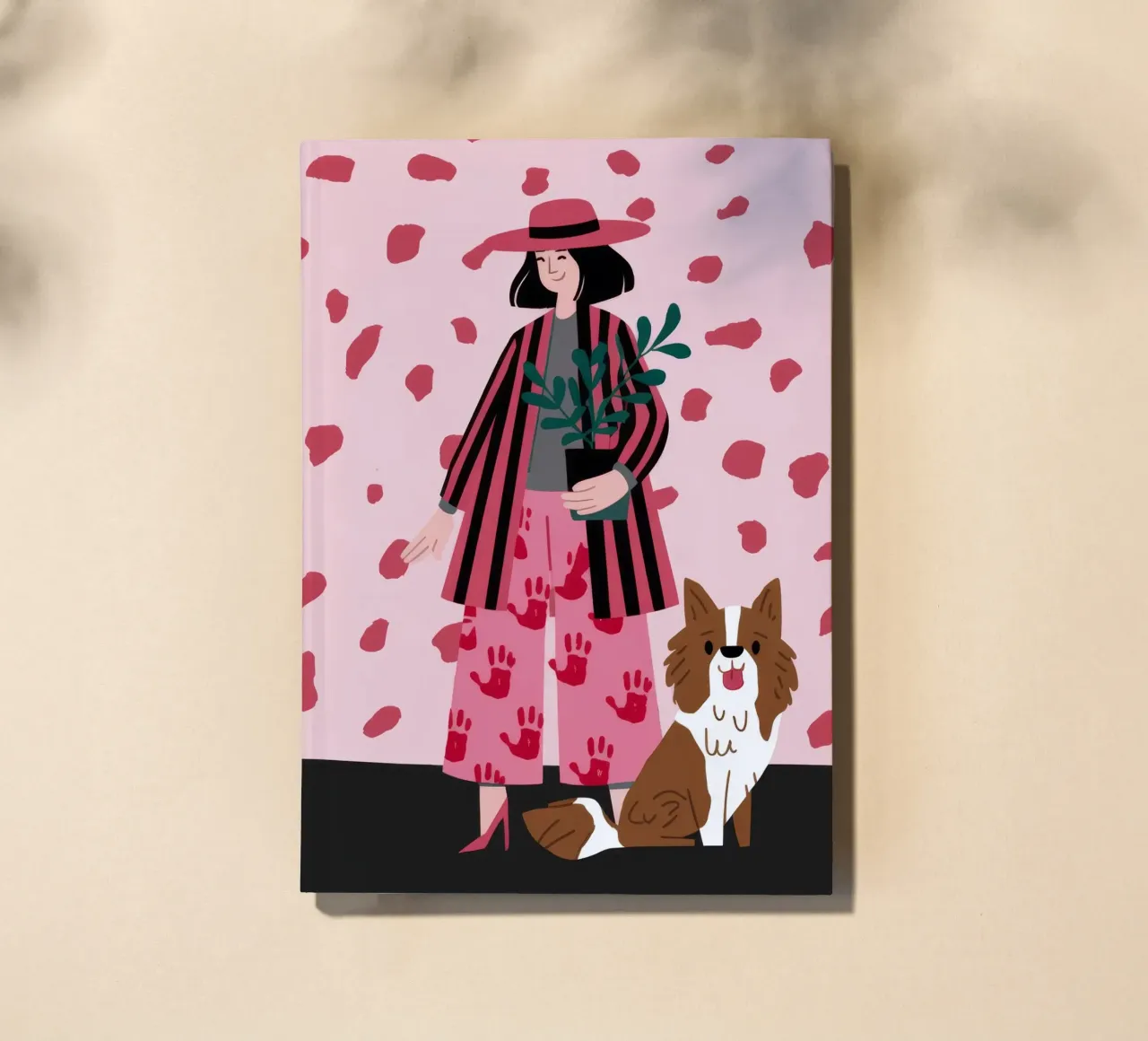 Déclaration de mode audacieuse carnet de notes de Prism Palette