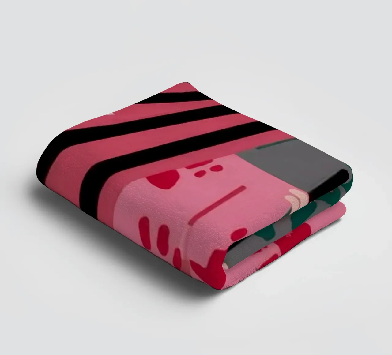 Déclaration de mode audacieuse serviette de bain de Prism Palette