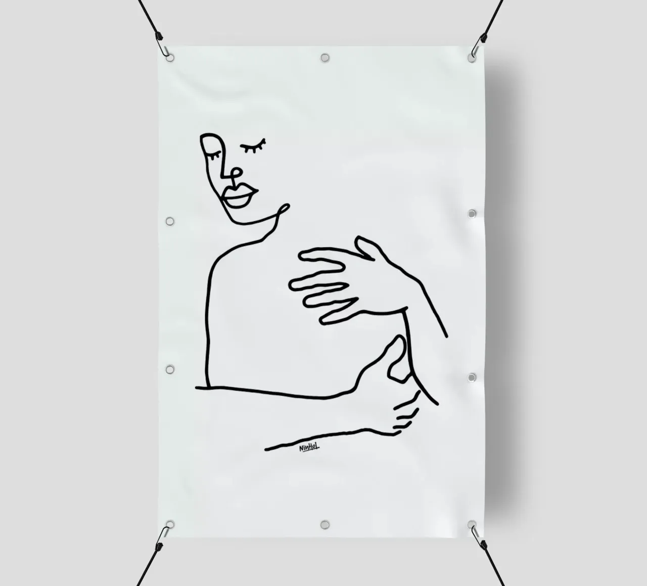 Hug telo in pvc da Ninhol