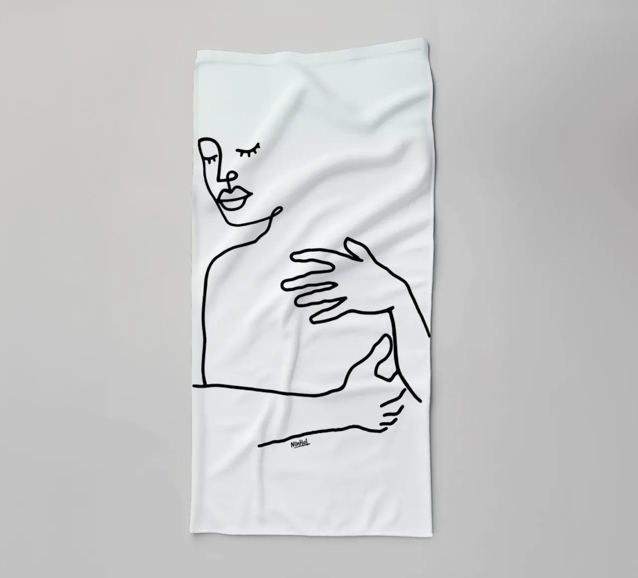 Hug asciugamano da bagno da Ninhol