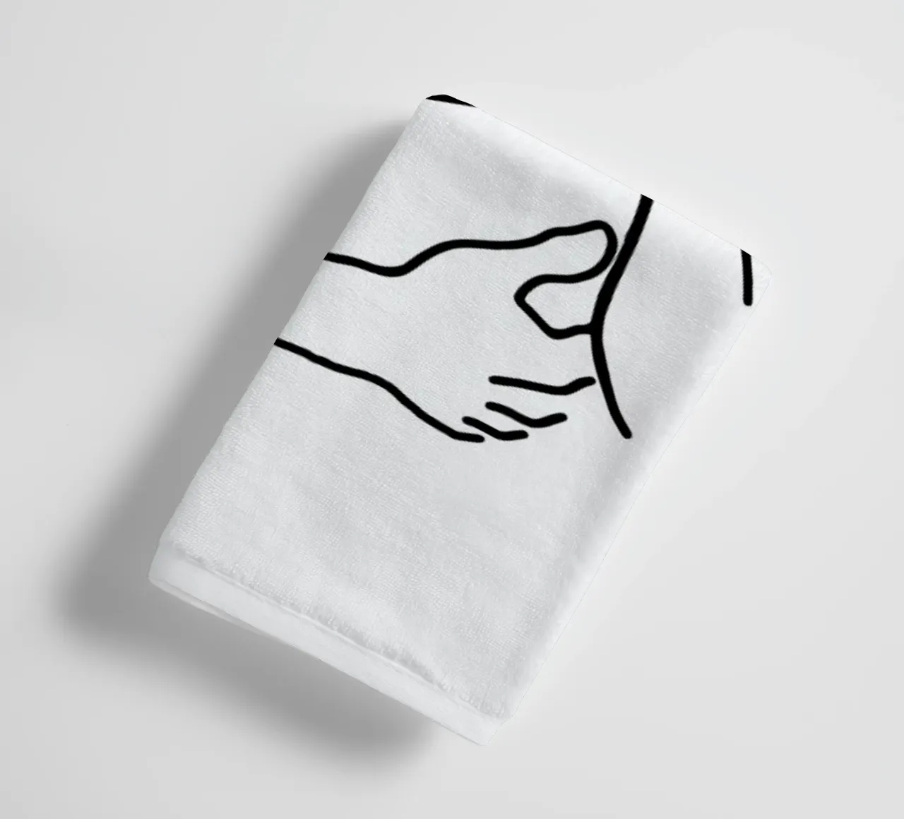 Hug asciugamano da bagno da Ninhol