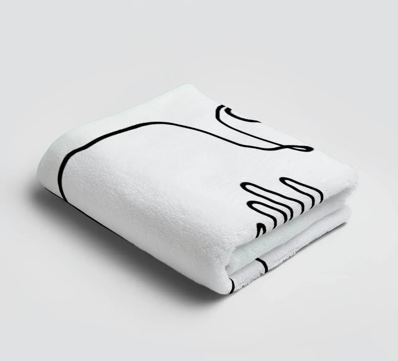 Hug asciugamano da bagno da Ninhol