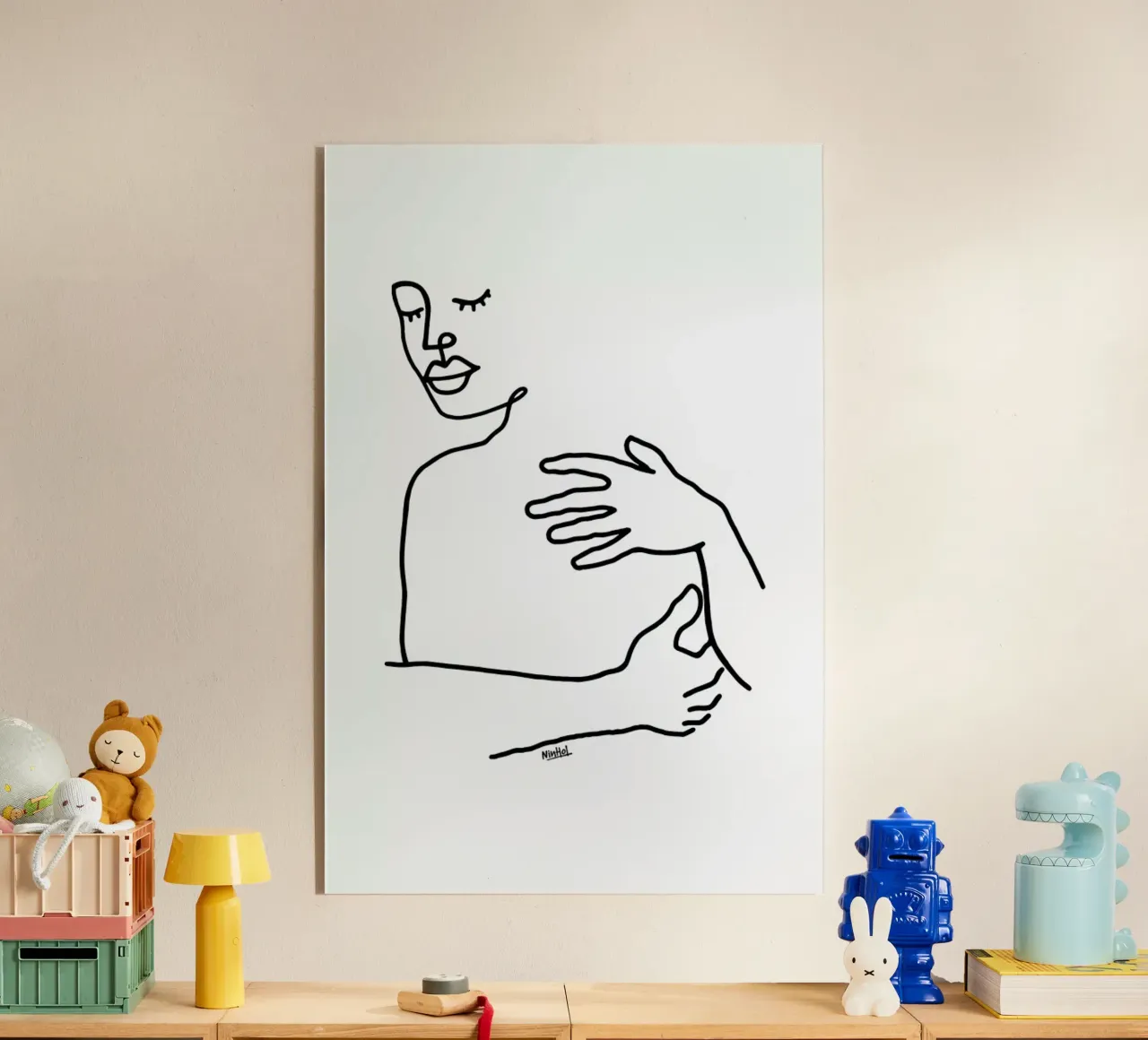 Hug plexiglass da Ninhol