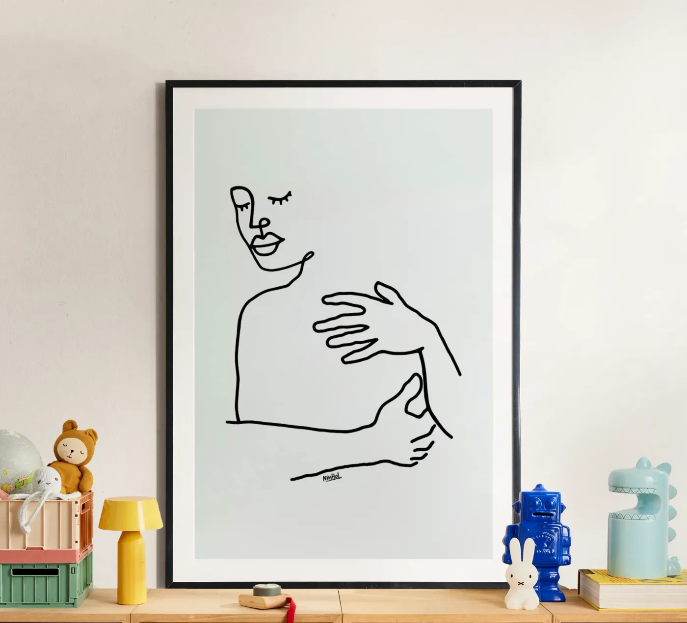 Hug Poster von Ninhol