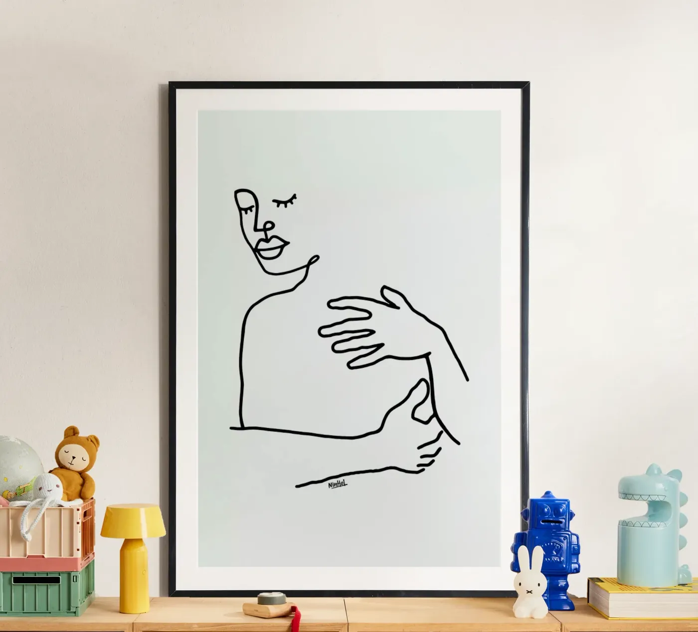 Hug poster by Ninhol