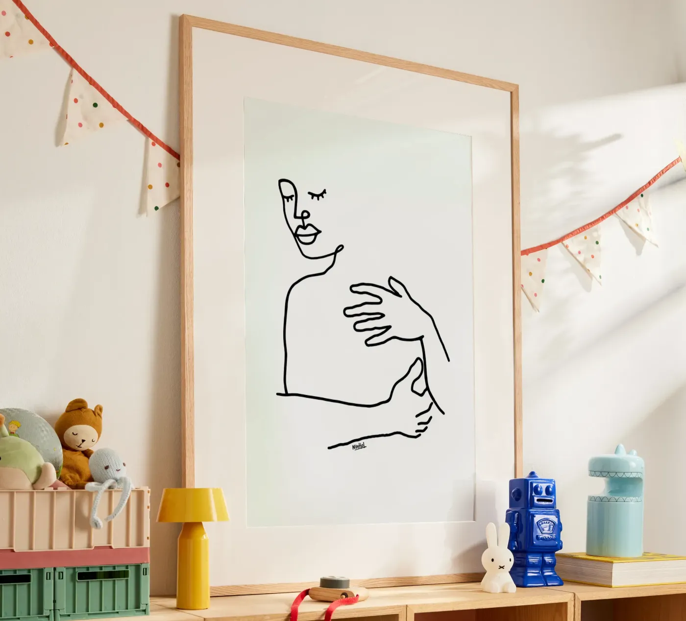 Hug poster by Ninhol
