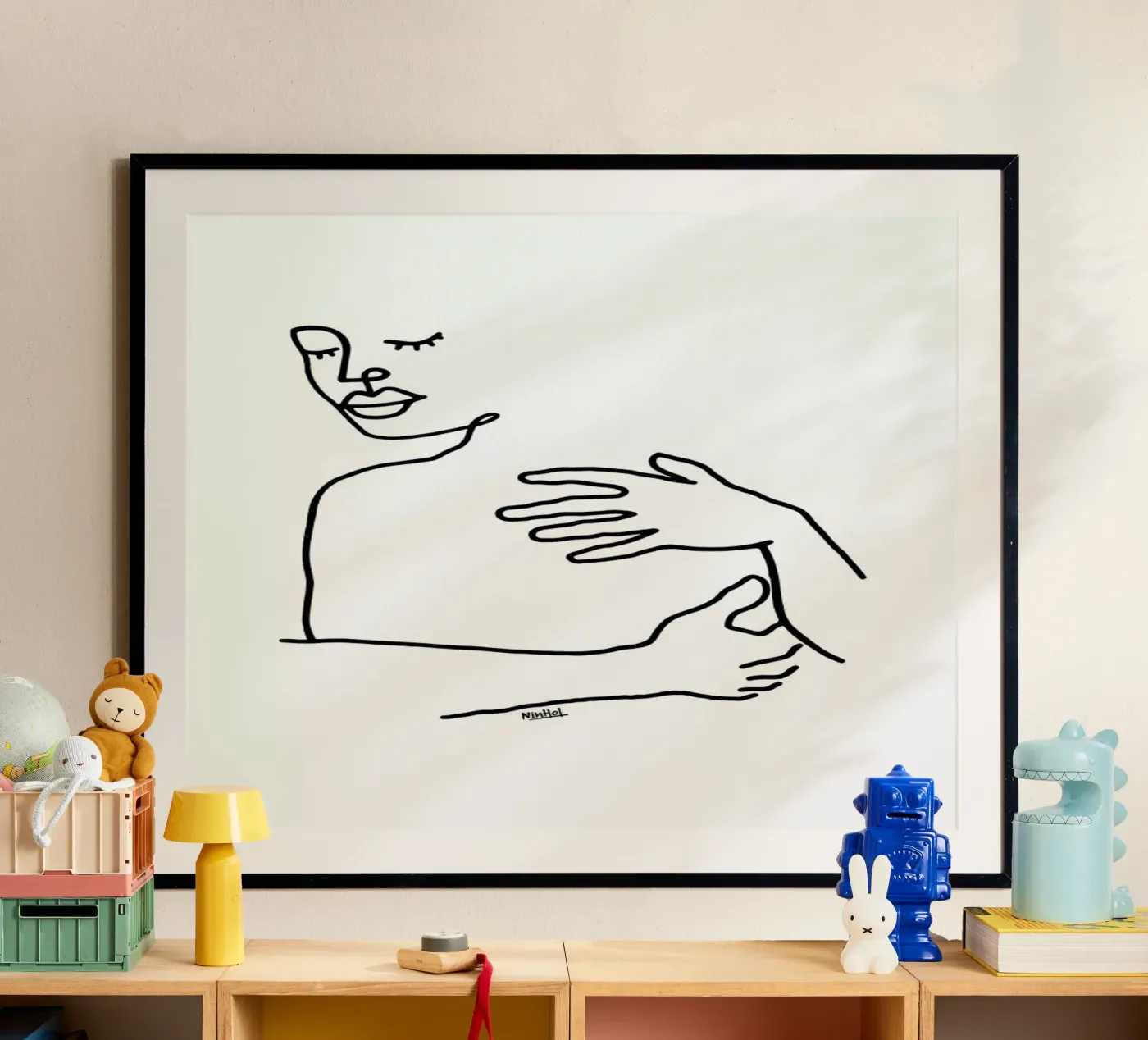 Hug poster by Ninhol