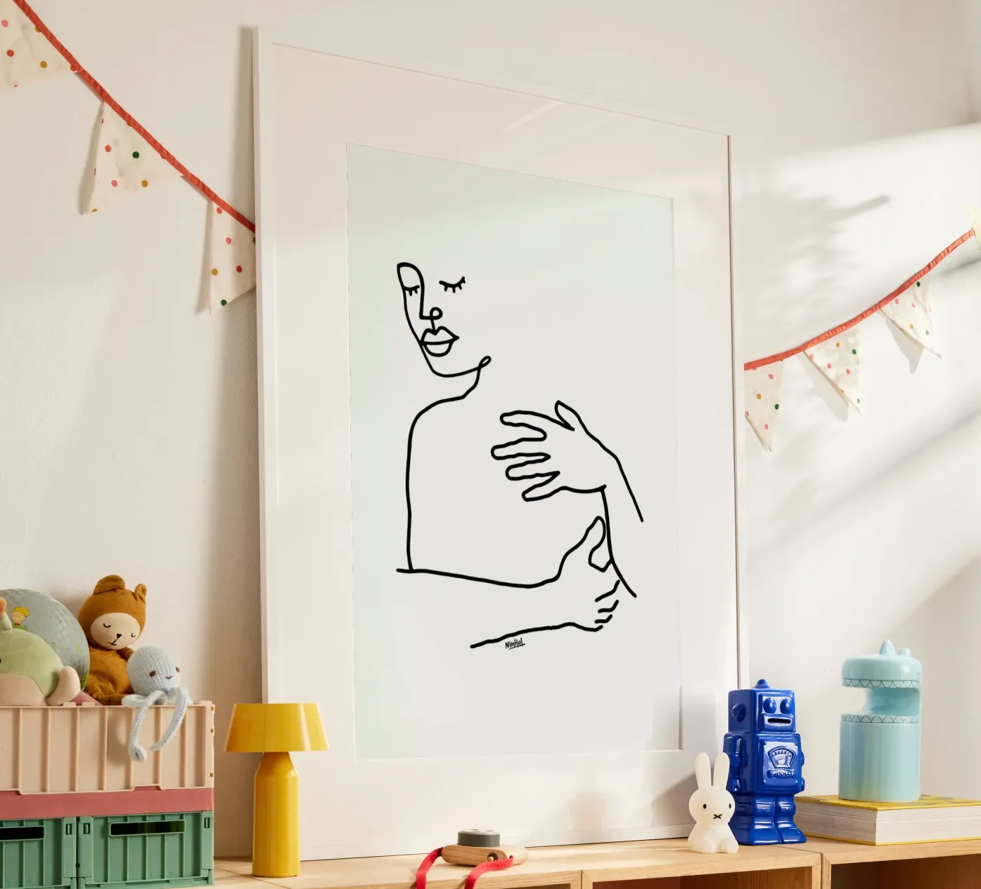 Hug Poster von Ninhol