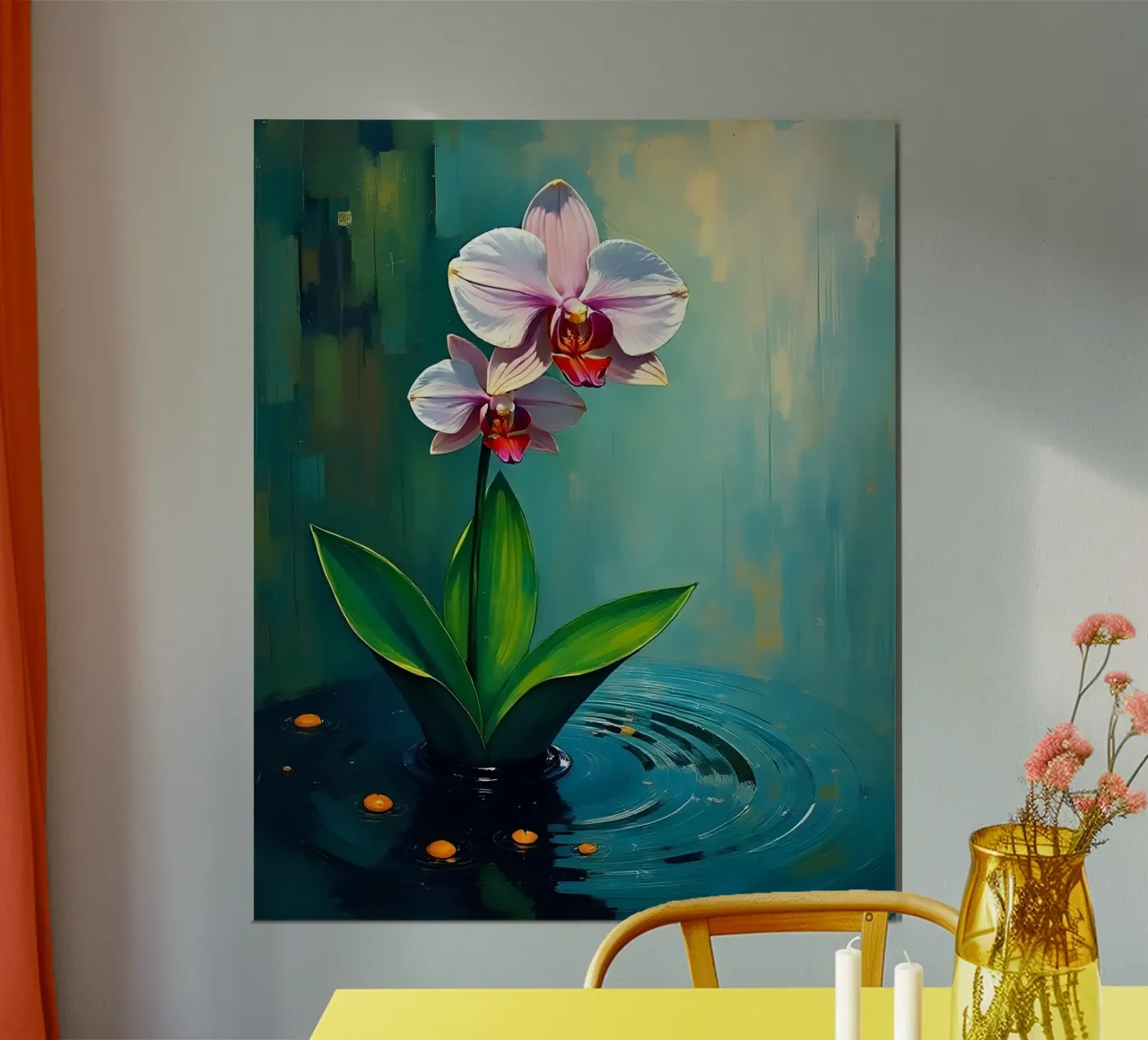 Style_orchidée_B_3 poster de Farb- und Blütenzauber by LK