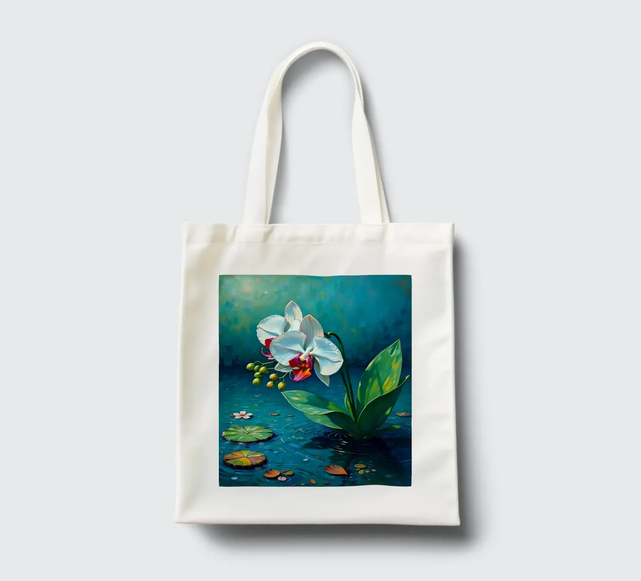 Style_orchidée_B_4 tote bag de Farb- und Blütenzauber by LK